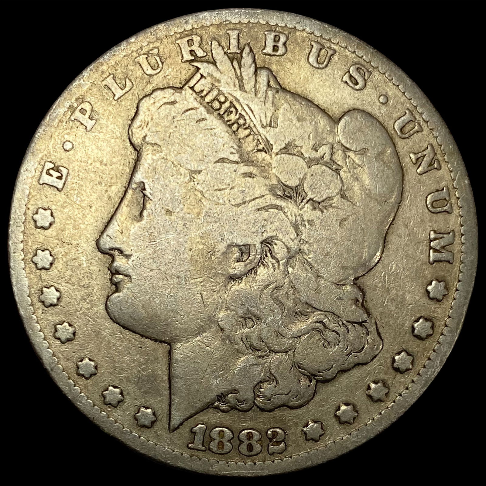 1882-CC Silver Morgan Dollar NICELY  CIRCULATED (1 of 2)