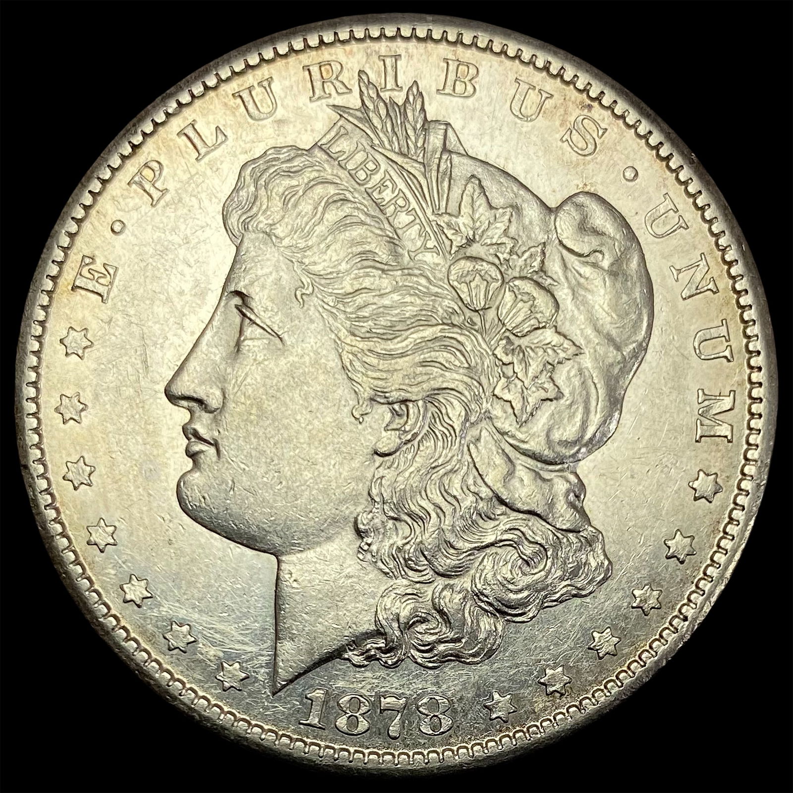 1878-CC Silver Morgan Dollar CLOSELY  UNCIRCULATED (1 of 2)
