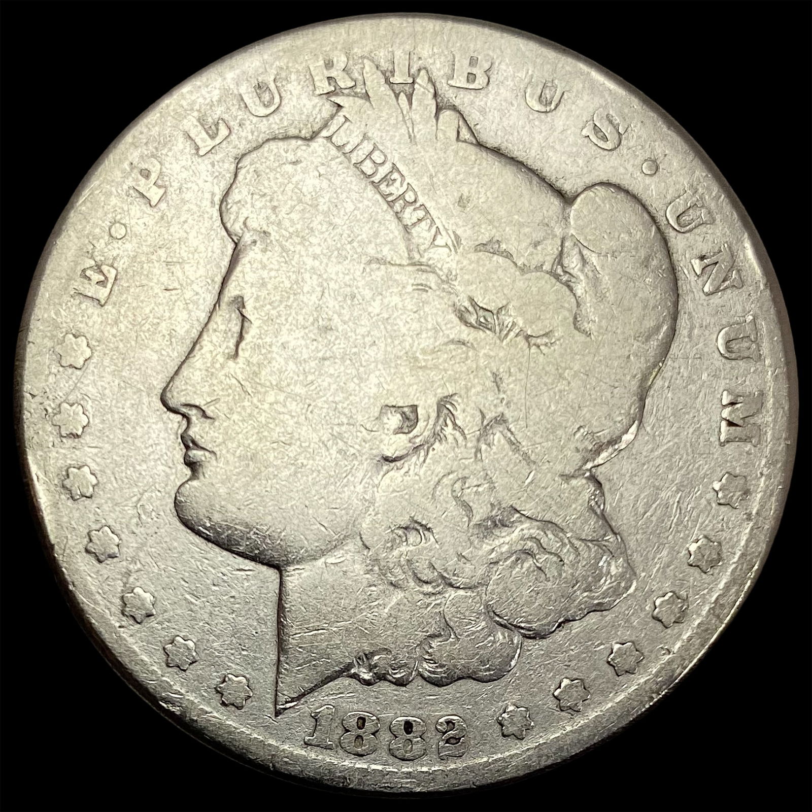 1882-O Silver Morgan Dollar NICELY CIRCULATED (1 of 2)