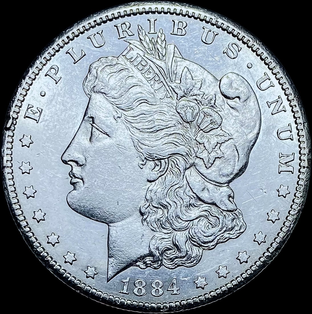 1884-CC Silver Morgan Dollar CHOICE BU (1 of 2)