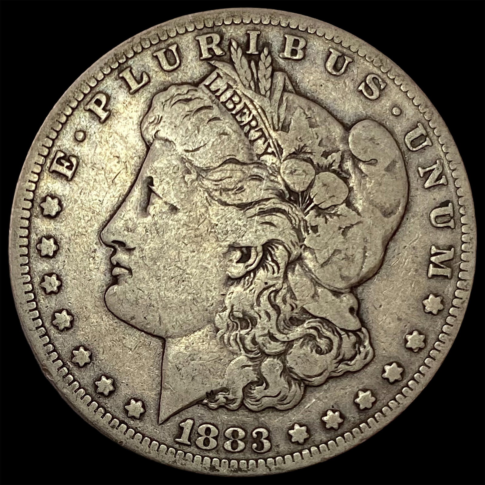 1883-CC Silver Morgan Dollar LIGHTLY CIRCULATED (1 of 2)