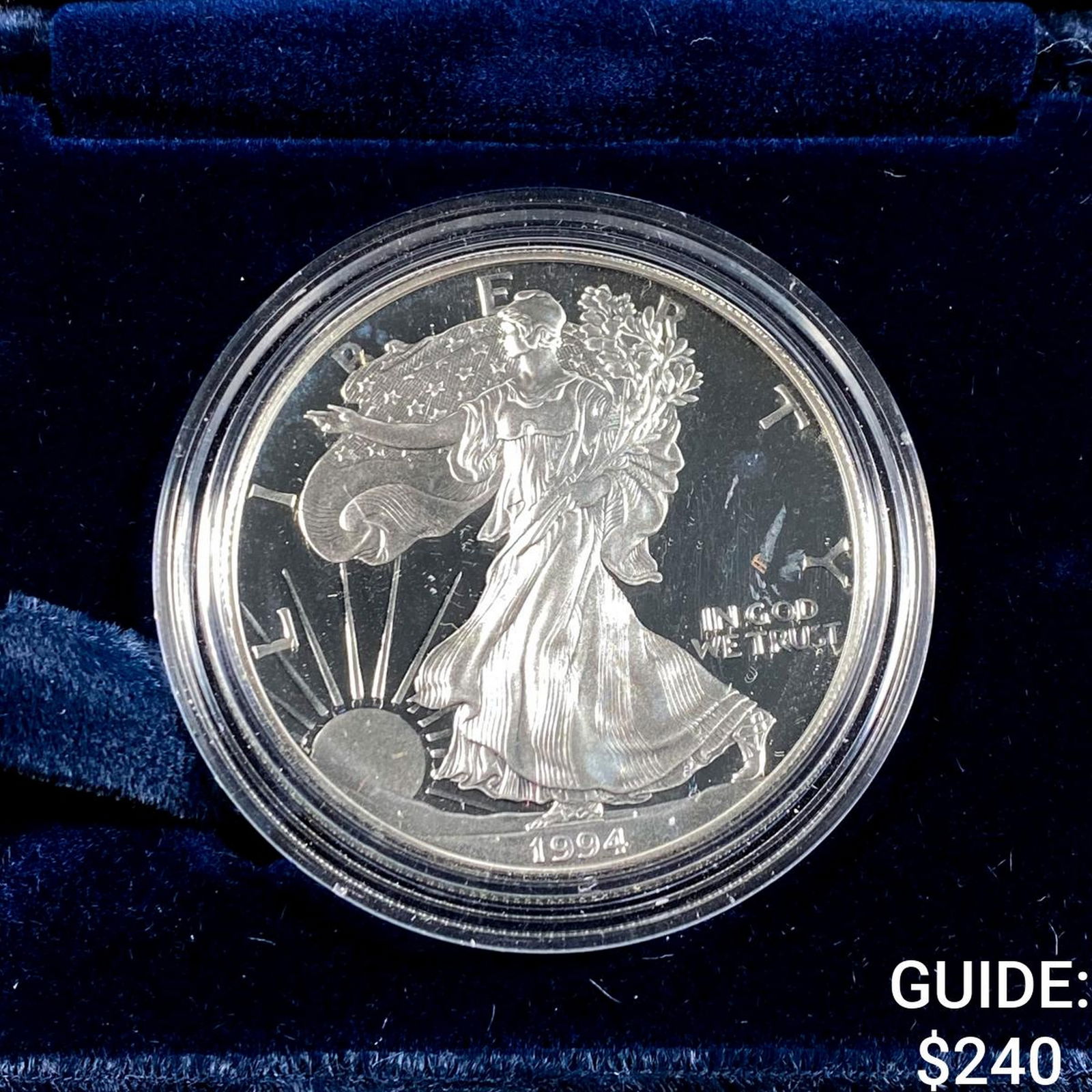 1994 1oz Proof Silver Eagle w/ Box (1 of 3)