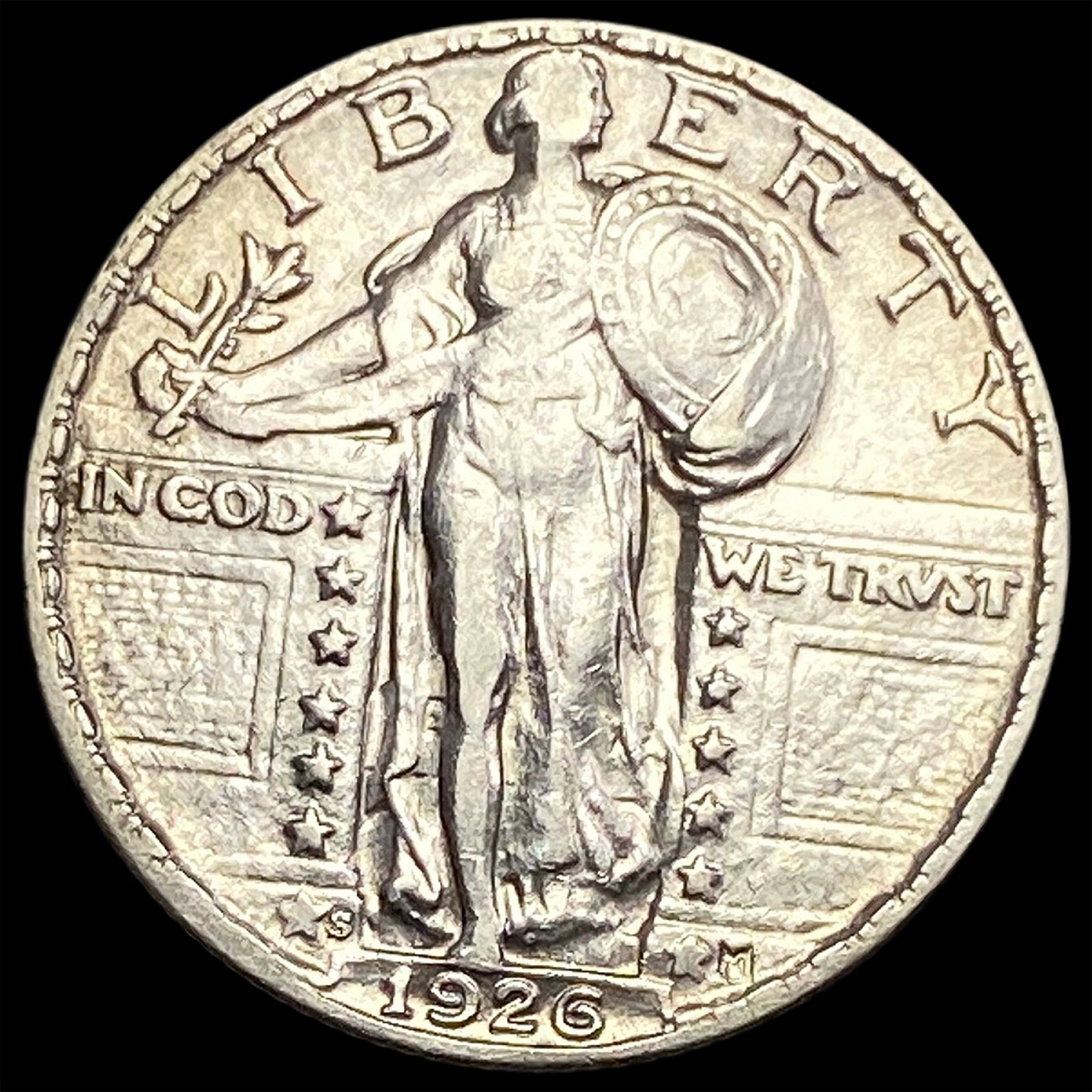 1926-S Standing Liberty Quarter CLOSELY UNCIRCULATED (1 of 2)