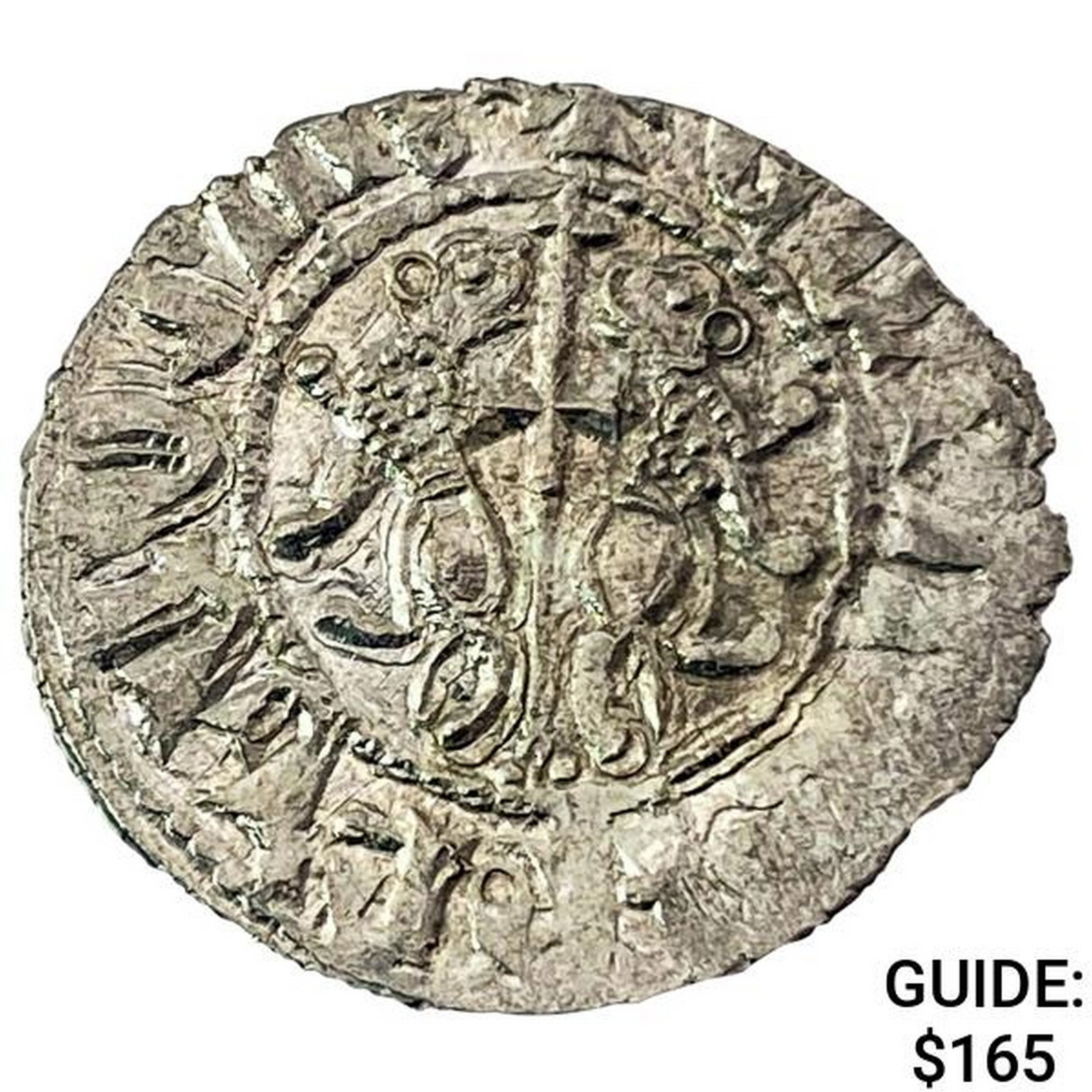 1198-1219 AD Crusades Armenia Silver Tram Levon I CLOSELY UNCIRCULATED: 1198-1219 AD Crusades Armenia Silver Tram Levon I CLOSELY UNCIRCULATED