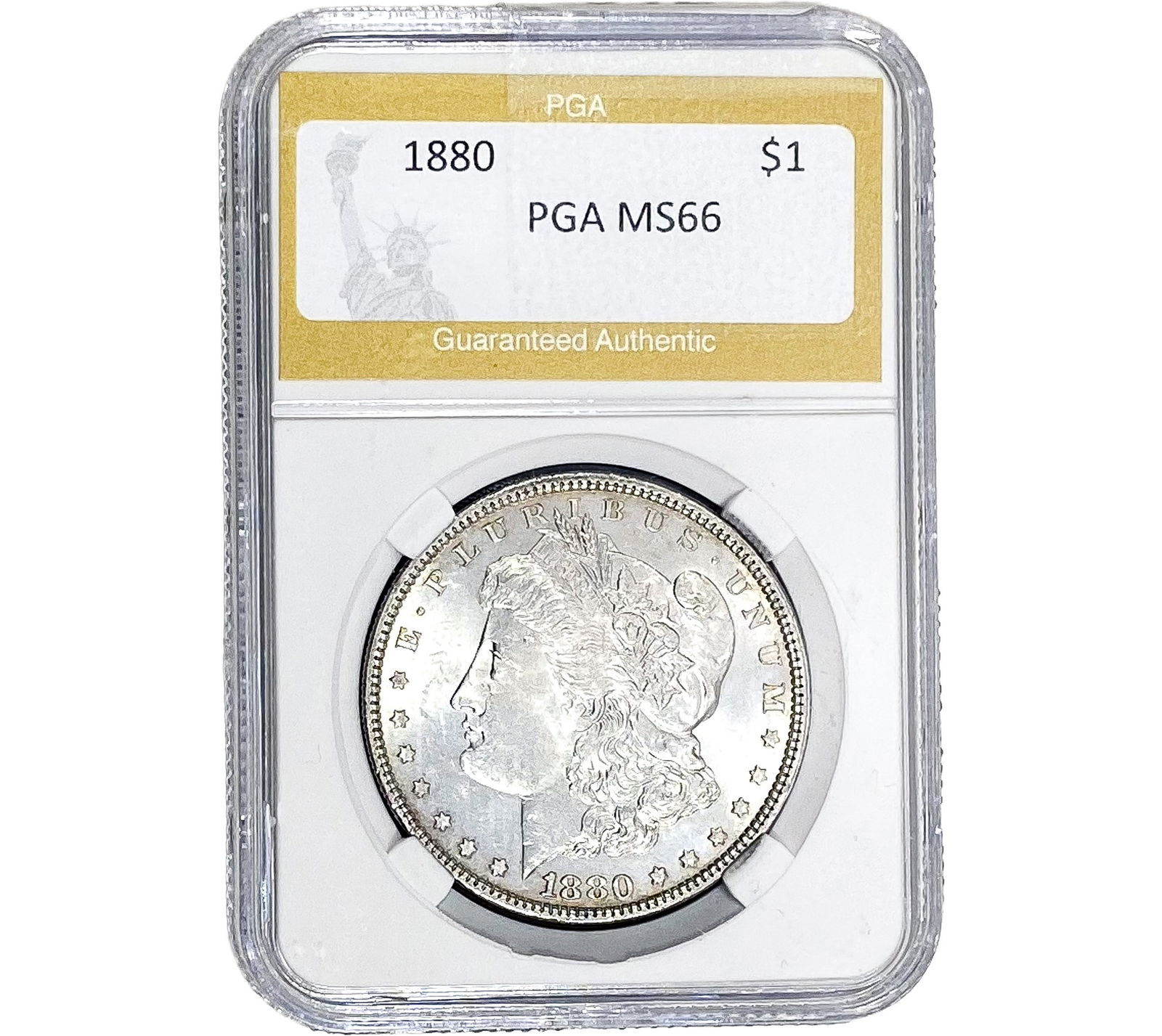 1880 Morgan Silver Dollar PGA MS66 (1 of 2)