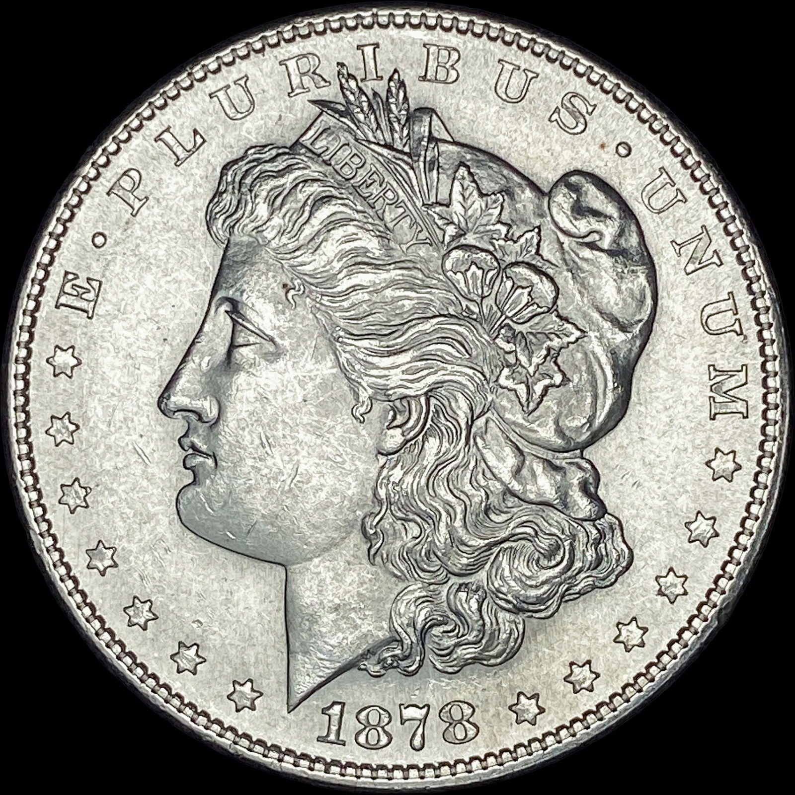 1878-S Silver Morgan Dollar  UNCIRCULATED (1 of 2)