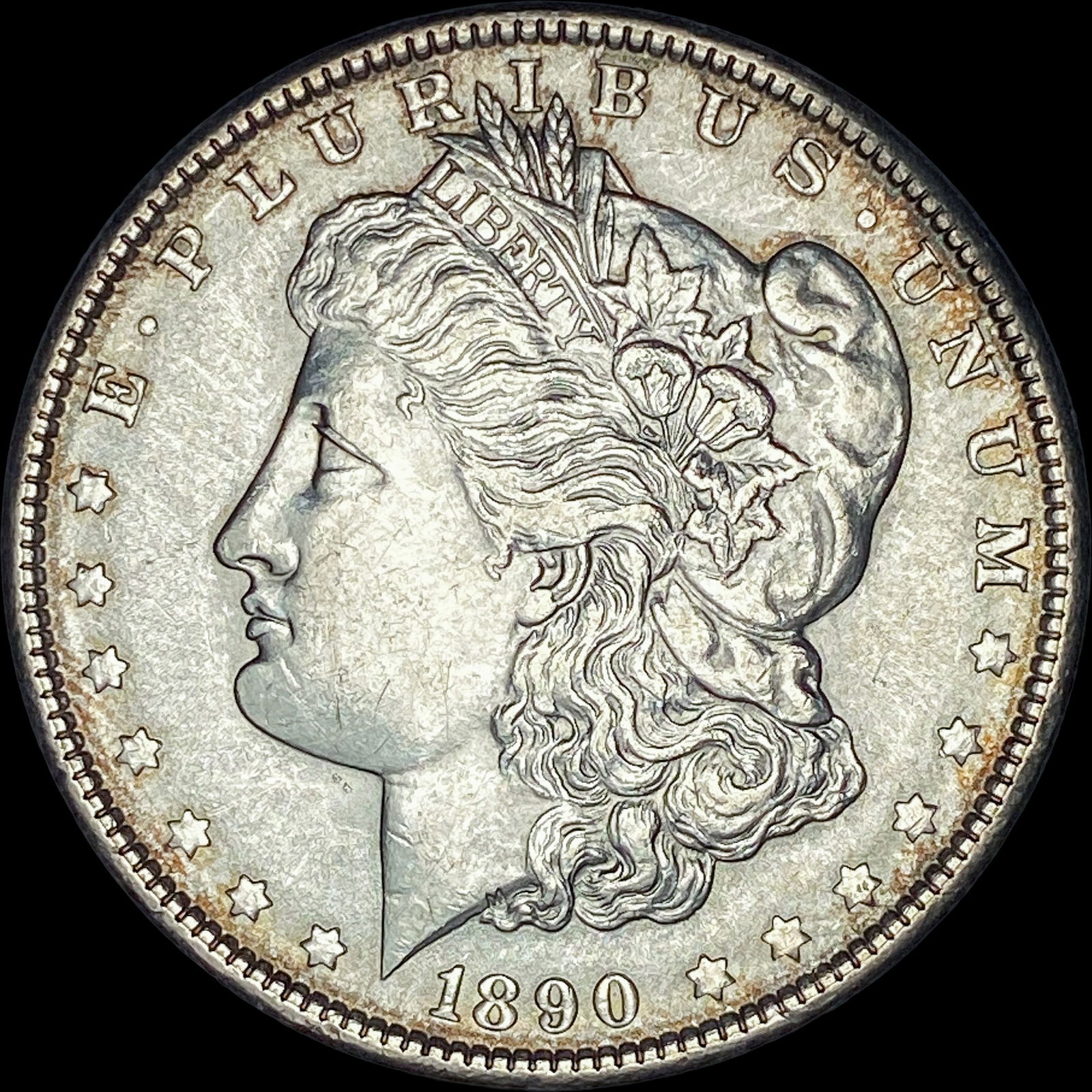 1890-S Silver Morgan Dollar  UNCIRCULATED (1 of 2)