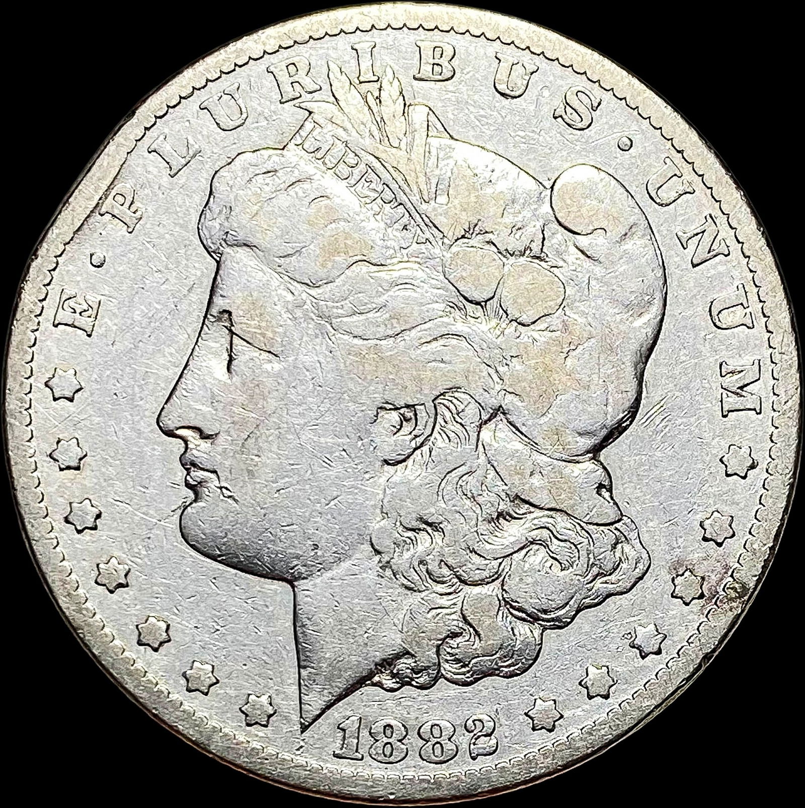 1882-CC Silver Morgan Dollar NICELY  CIRCULATED (1 of 2)
