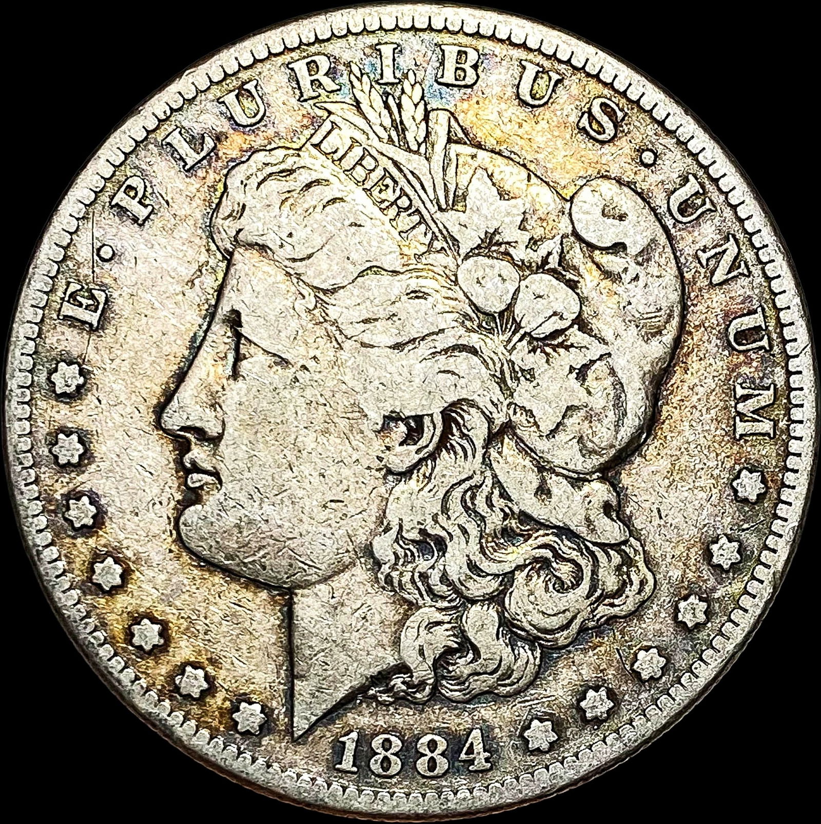 1884-S Silver Morgan Dollar LIGHT CIRC (1 of 2)