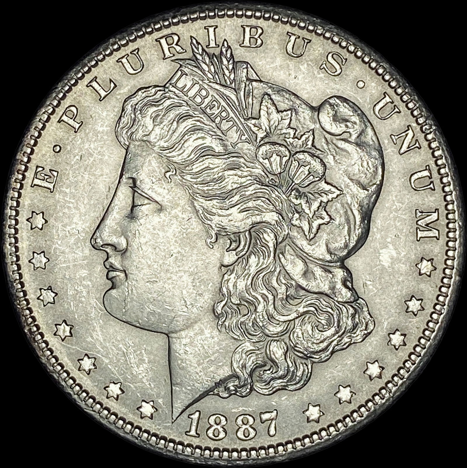 1887-S Silver Morgan Dollar  UNCIRCULATED (1 of 2)