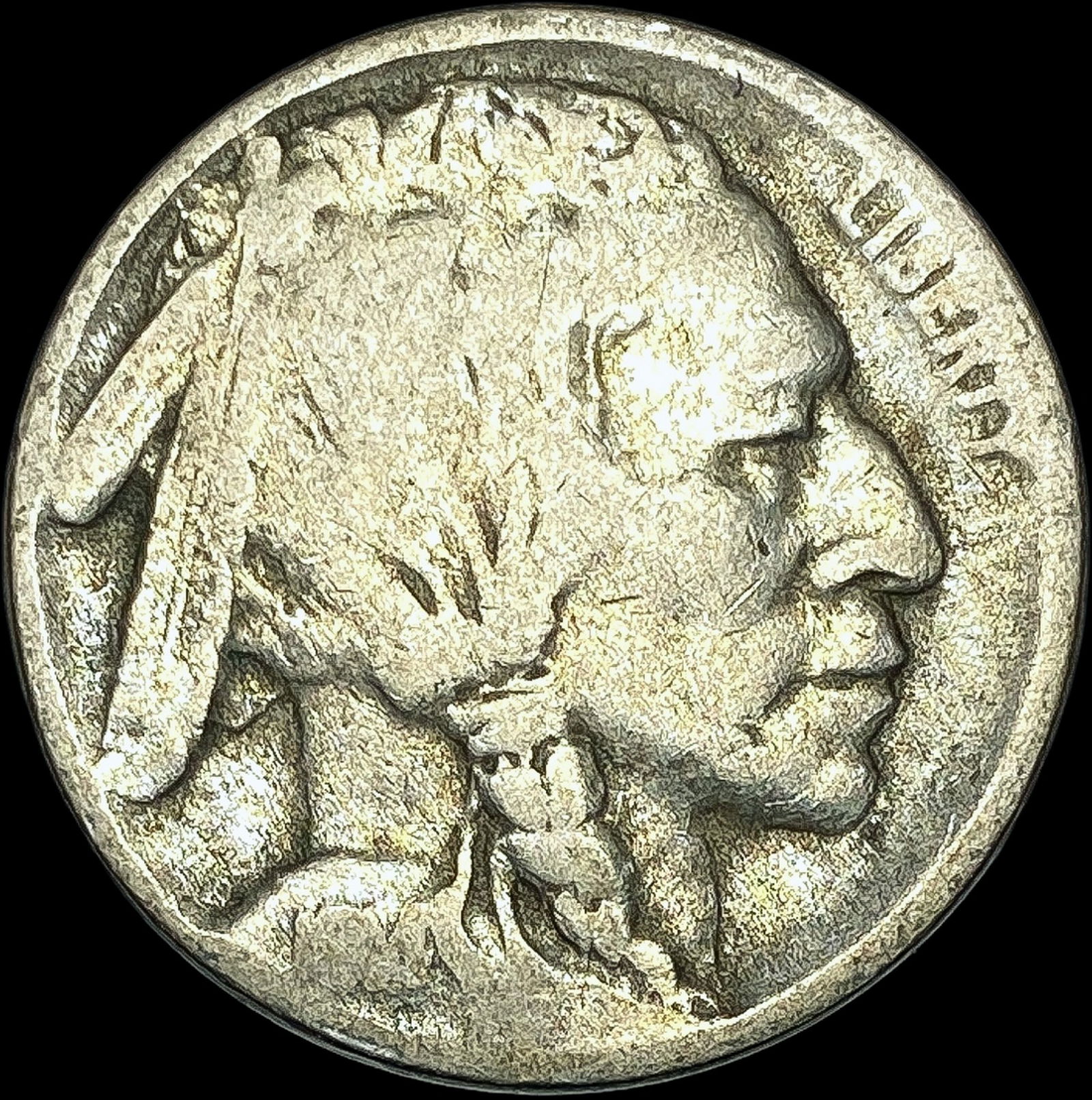 1914-D Buffalo Nickel NICE CIRC (1 of 2)