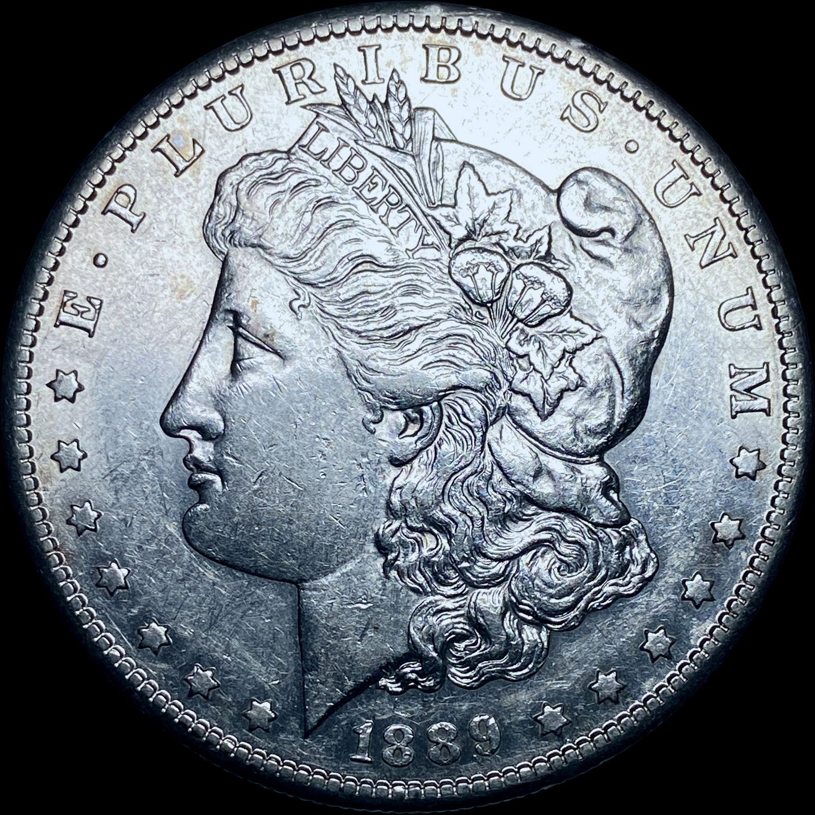1889 Morgan Silver Dollar CHOICE AU (1 of 2)