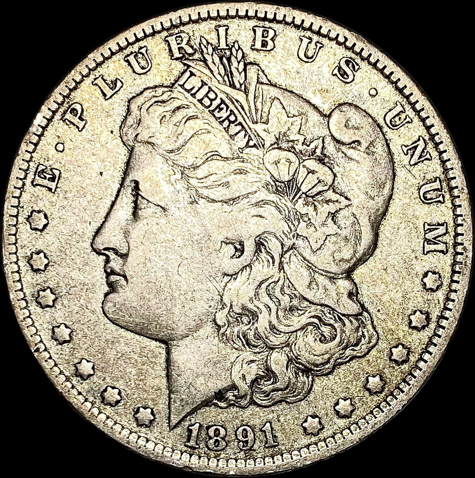 1891-O Silver Morgan Dollar LIGHTLY  CIRCULATED (1 of 2)