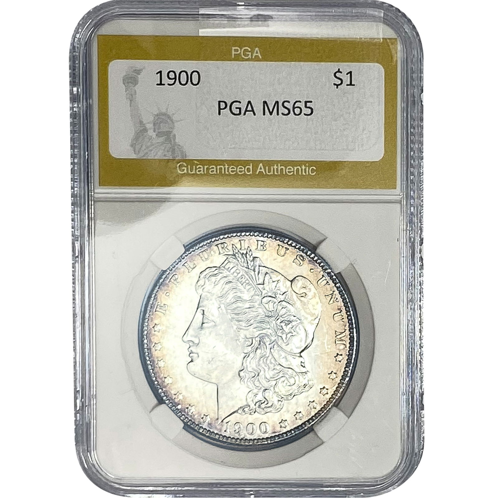 1900 Morgan Silver Dollar PGA MS65 (1 of 2)