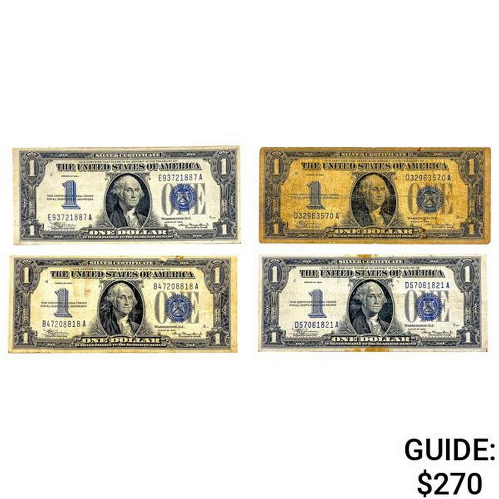 [4]1934 $1 Silver Certificates (1 of 2)