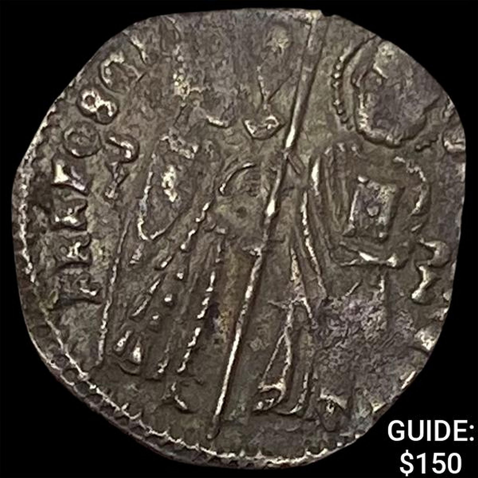 [1423-1457] Venice Francesco Foscari Silver Grosso NEARLY UNCIRCULATED (1 of 2)