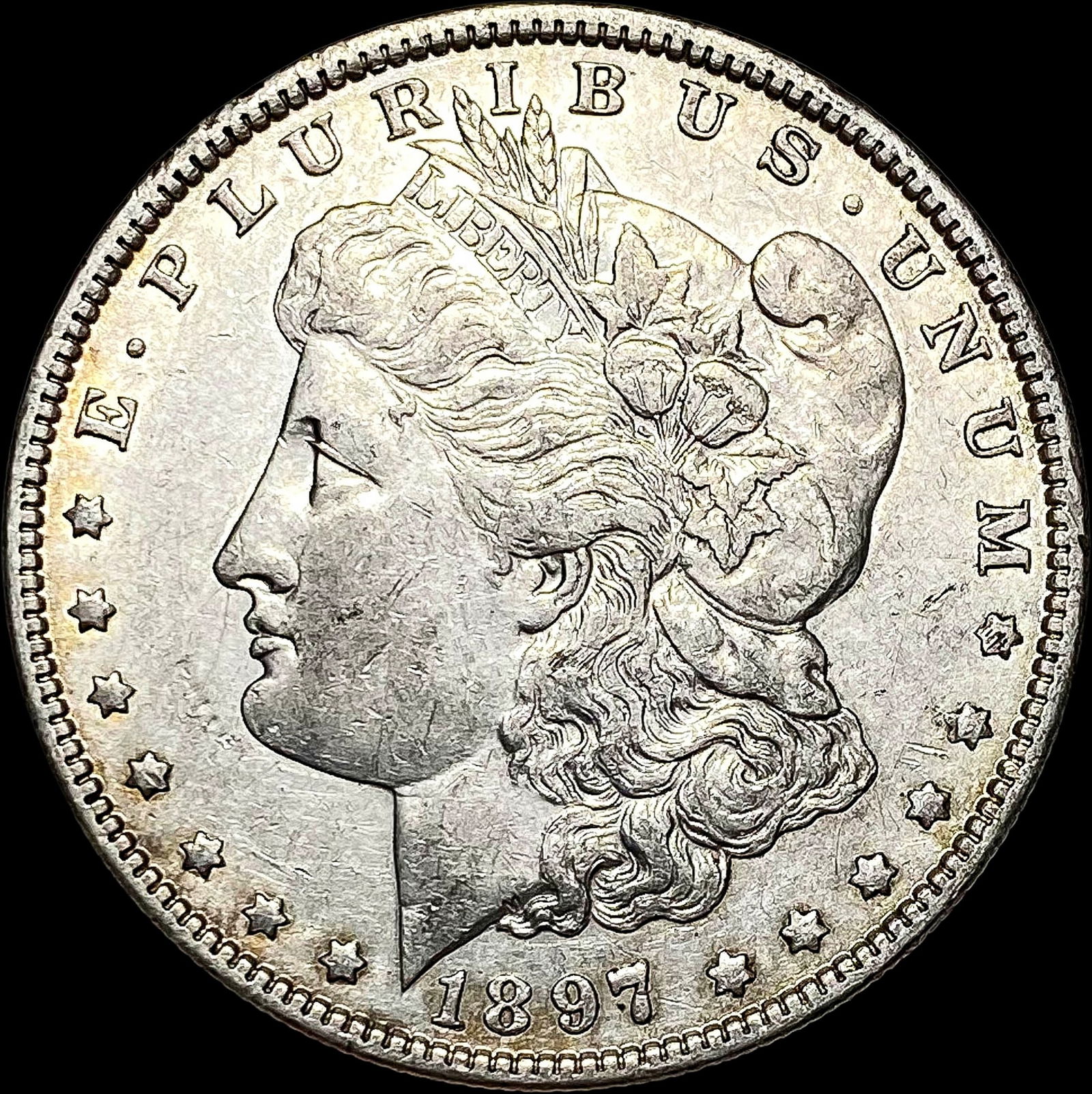 1897-O Silver Morgan Dollar CLOSELY UNCIRCULATED (1 of 2)
