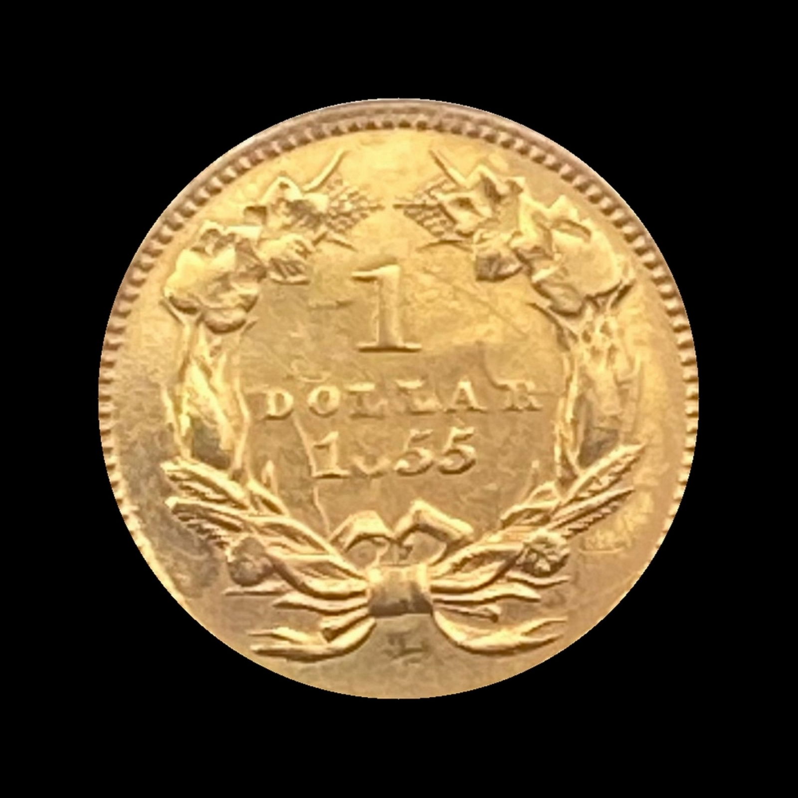 1855 Rare Gold Dollar CLOSELY UNCIRCULATED (1 of 2)