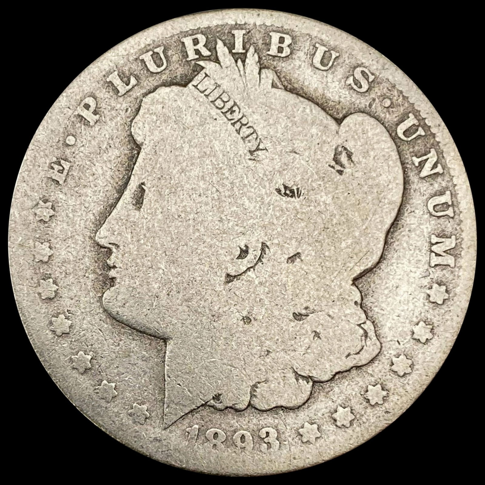 1893-O Morgan Silver Dollar NICE CIRC (1 of 2)