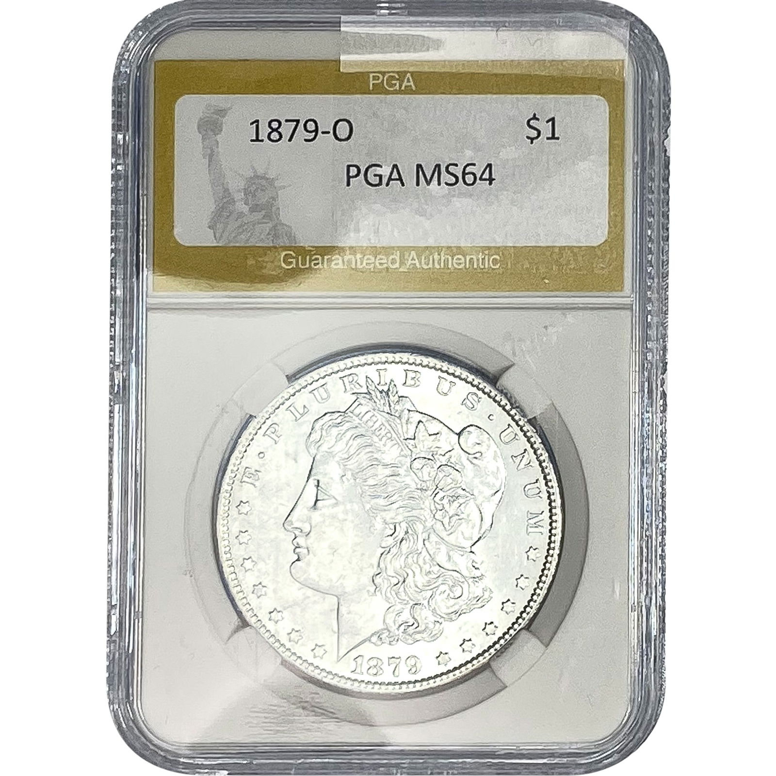 1879-O Morgan Silver Dollar PGA MS64 (1 of 2)
