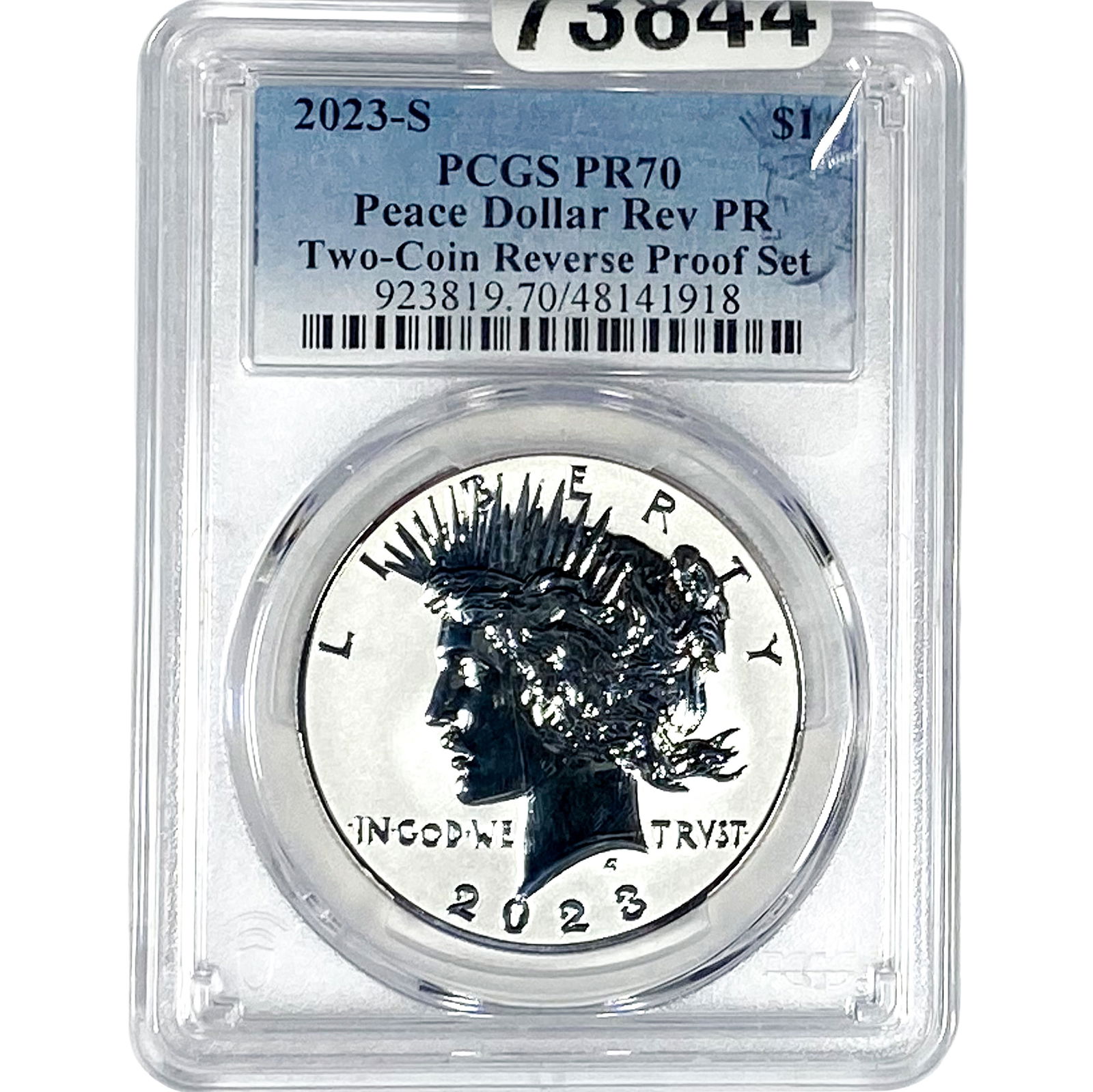 2023-S Silver Peace Dollar PCGS PR70 REV PR (1 of 2)