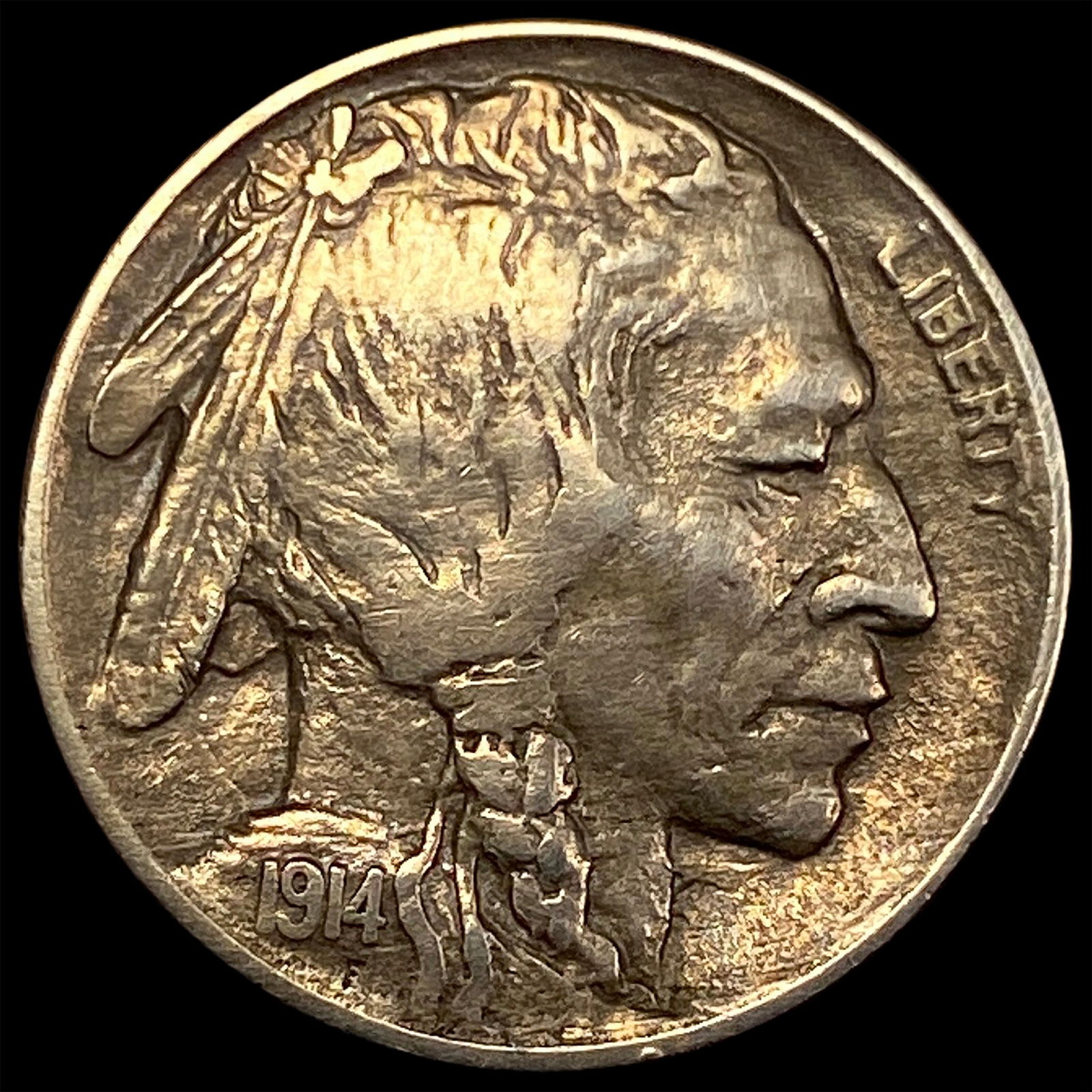 1914 Buffalo Nickel CLOSELY UNCIRCULATED (1 of 2)