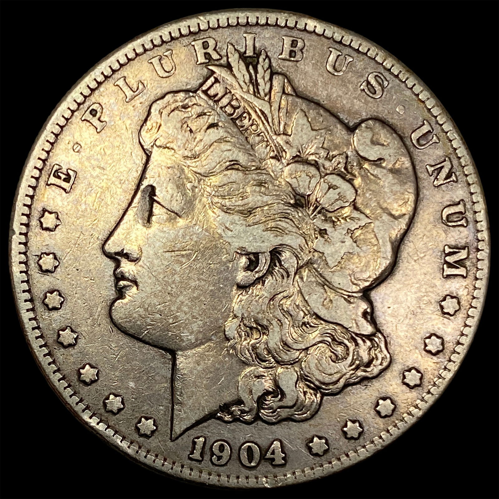 1904-S Silver Morgan Dollar NEARLY UNCIRCULATED (1 of 2)