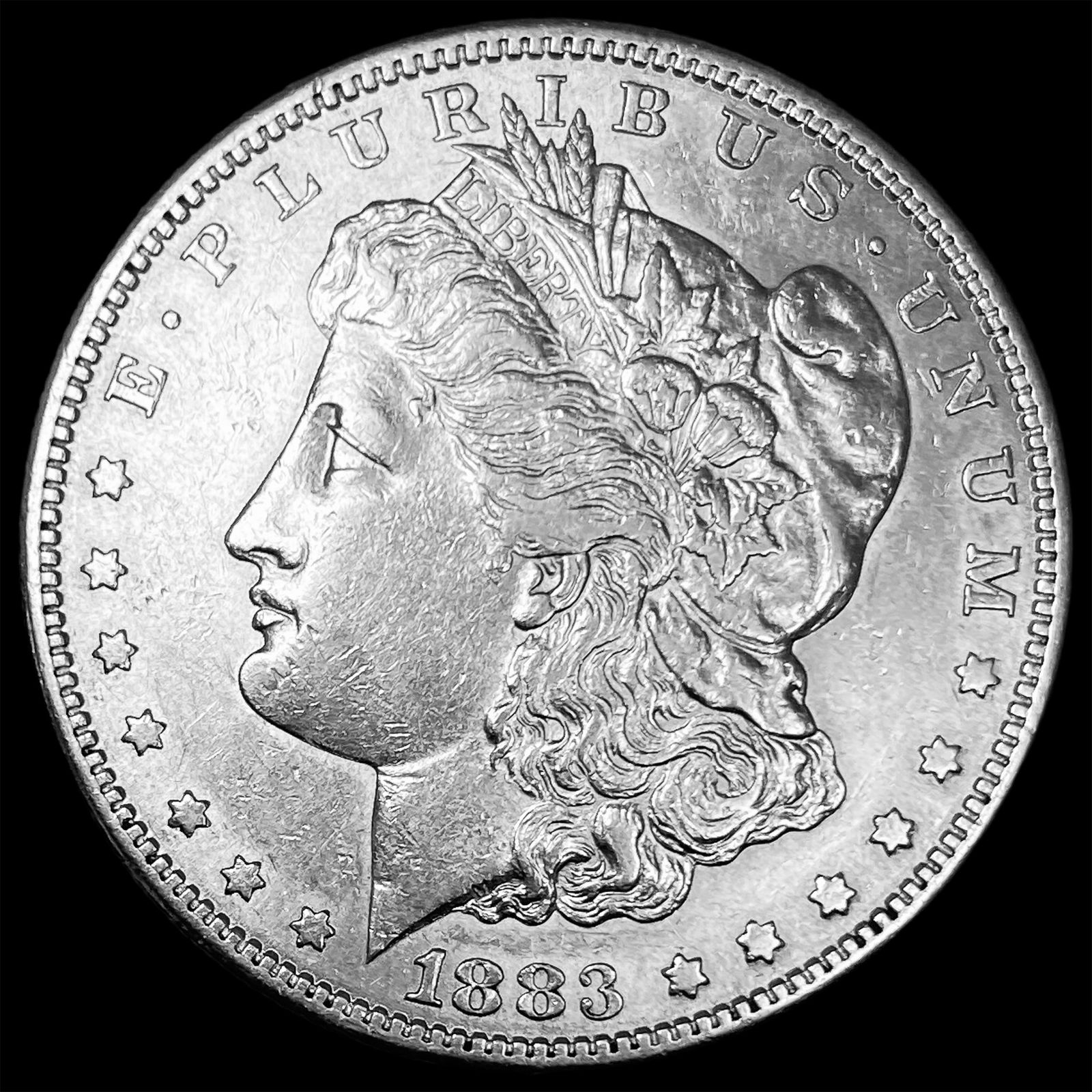 1883-S Silver Morgan Dollar CLOSELY UNCIRCULATED (1 of 2)