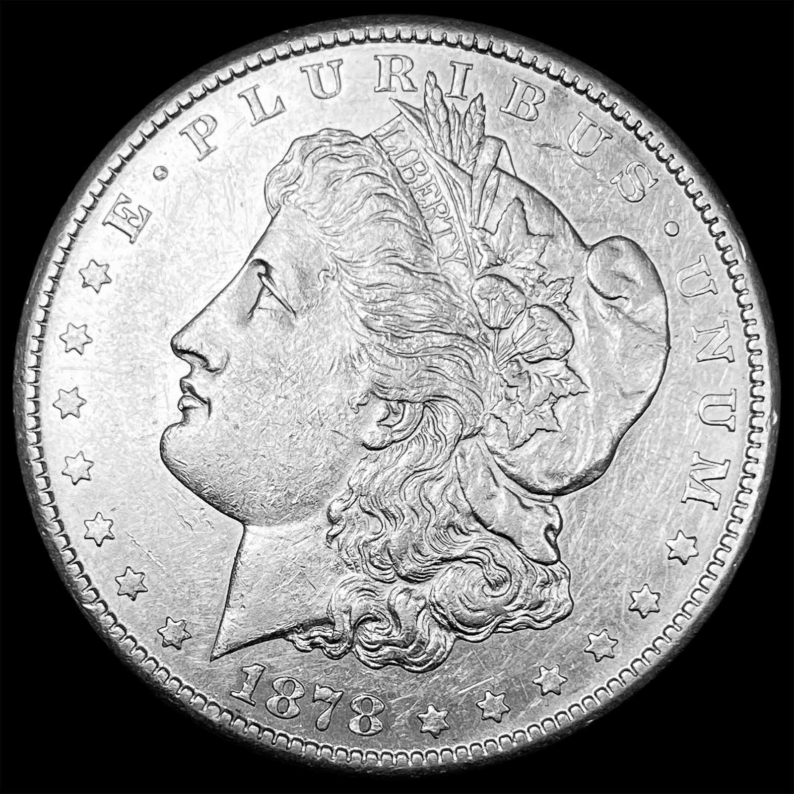 1878-CC Silver Morgan Dollar CLOSELY UNCIRCULATED (1 of 2)