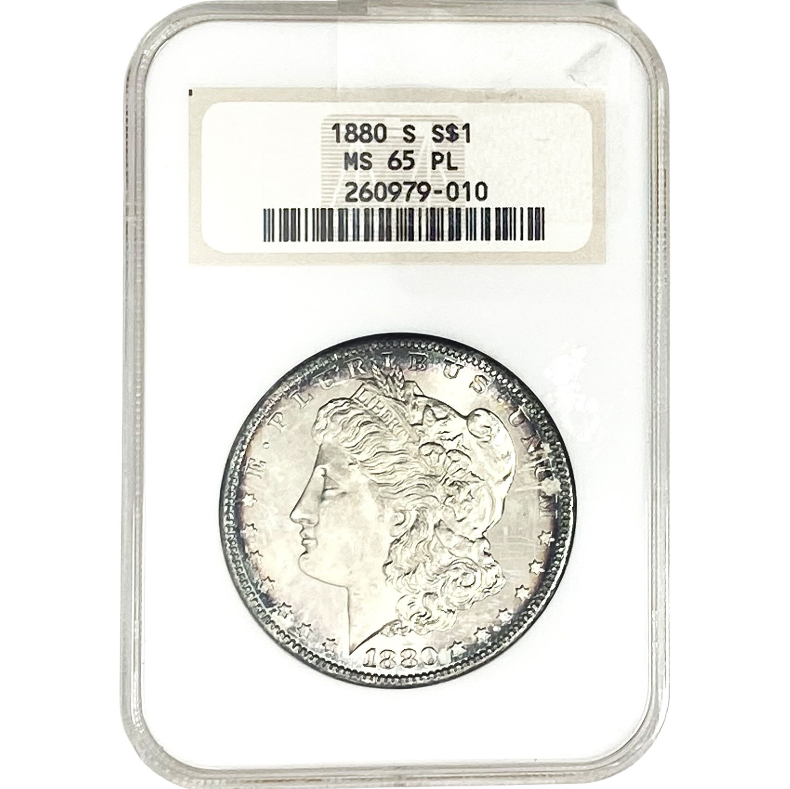 1880-S Morgan Silver Dollar NGC MS65 PL (1 of 2)