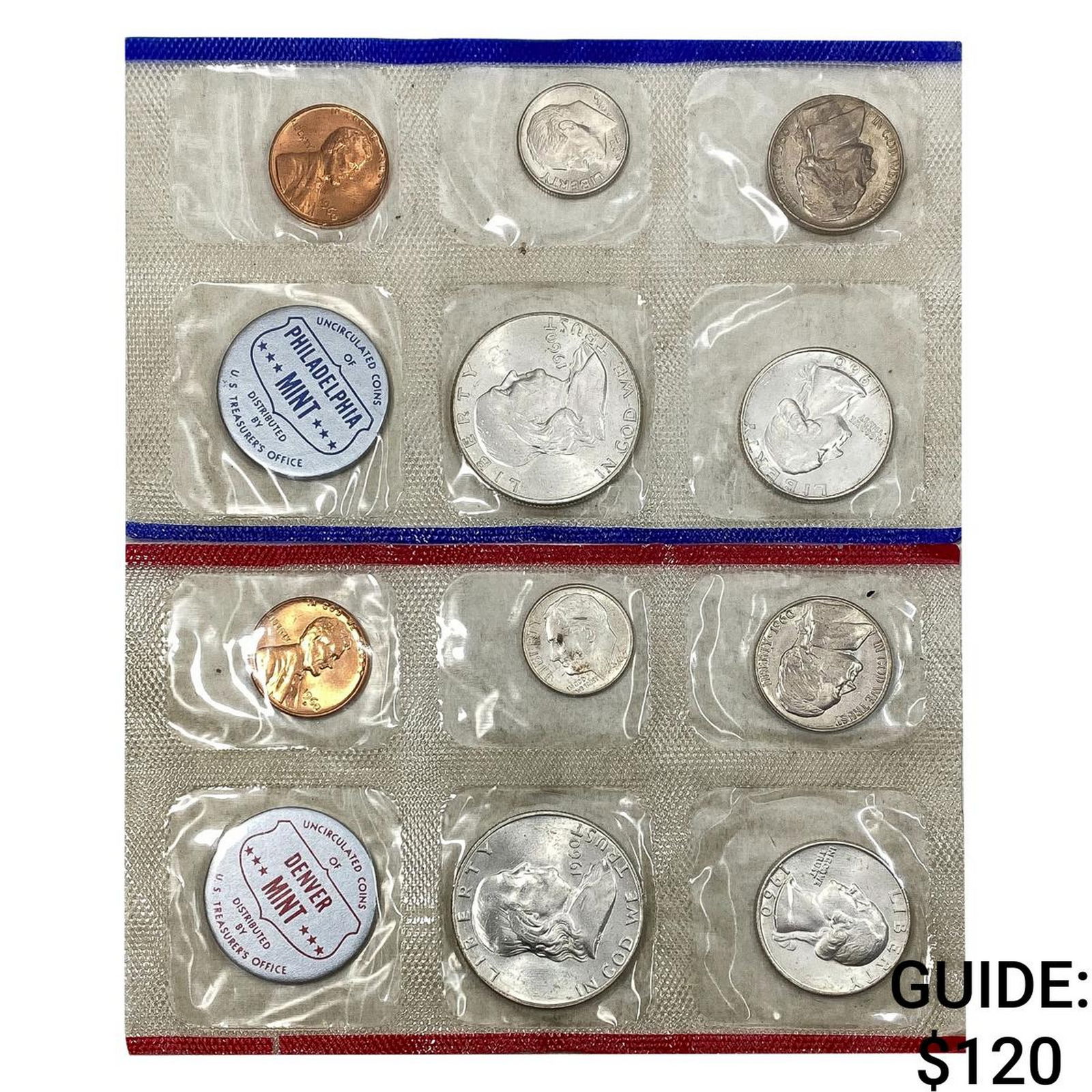 1960 U.S. Mint Set Sealed Envelope (1 of 2)