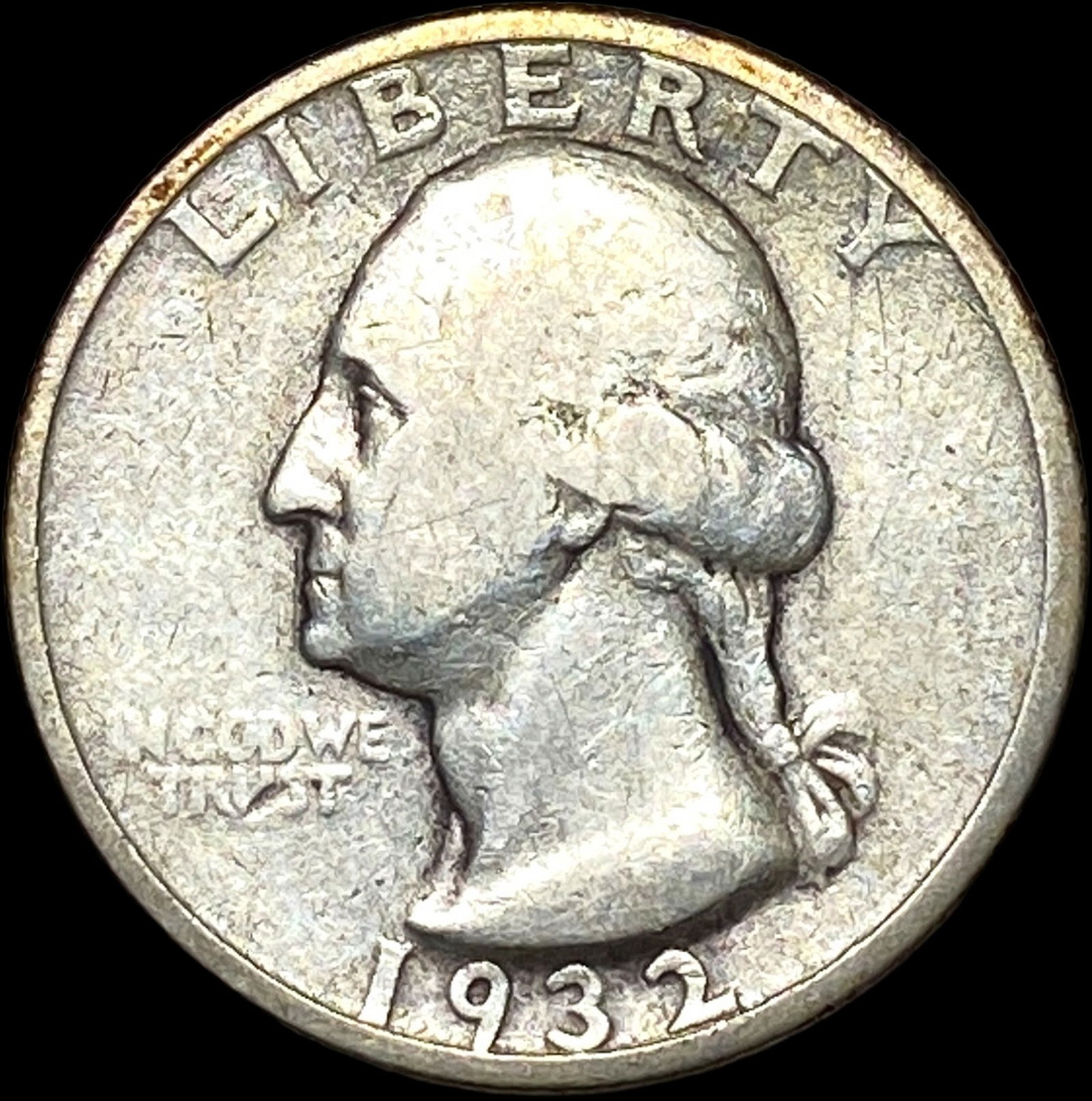 1932-S Silver Washington Quarter LIGHTLY  CIRCULATED (1 of 2)