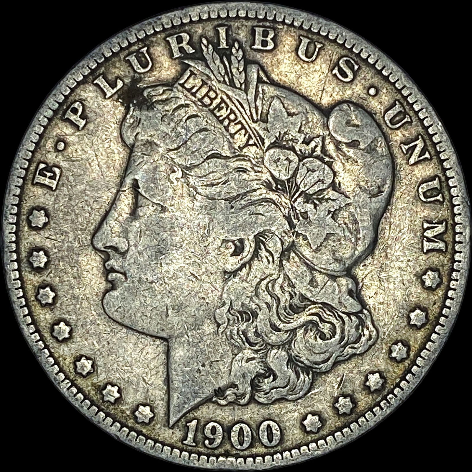 1900-O/CC Silver Morgan Dollar LIGHTLY CIRCULATED (1 of 2)