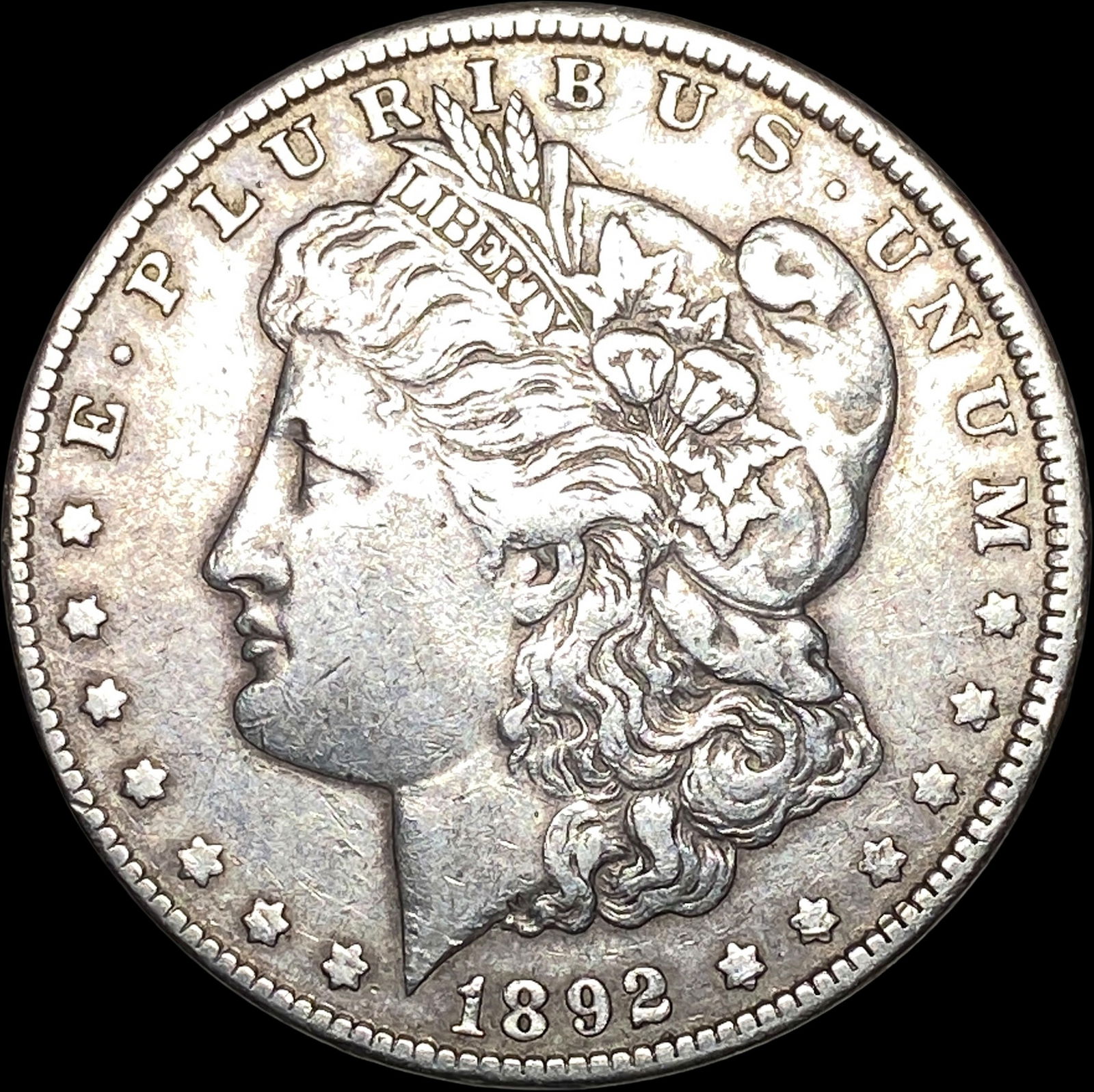 1892-O Silver Morgan Dollar ABOUT  UNCIRCULATED (1 of 2)