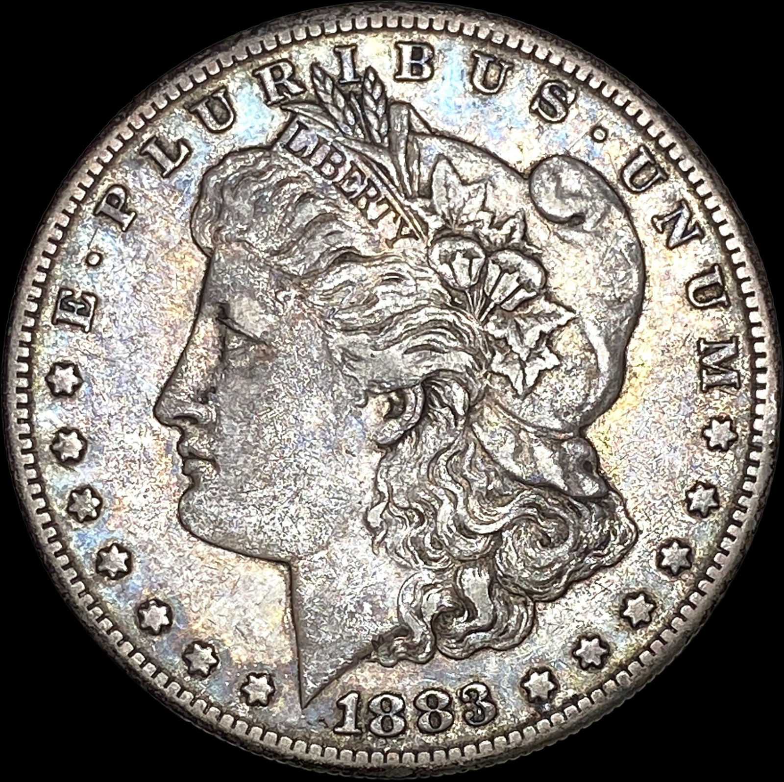 1883-S Silver Morgan Dollar NEARLY  UNCIRCULATED (1 of 2)