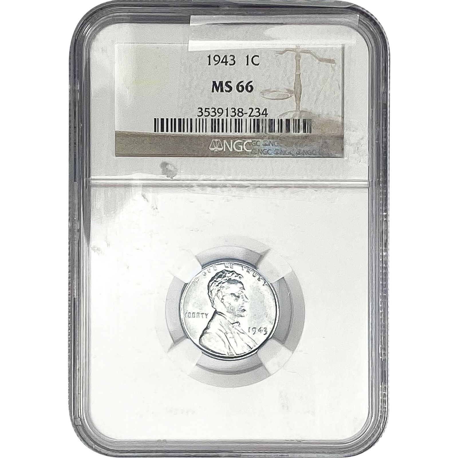 1943 Wheat Cent NGC MS66 (1 of 2)