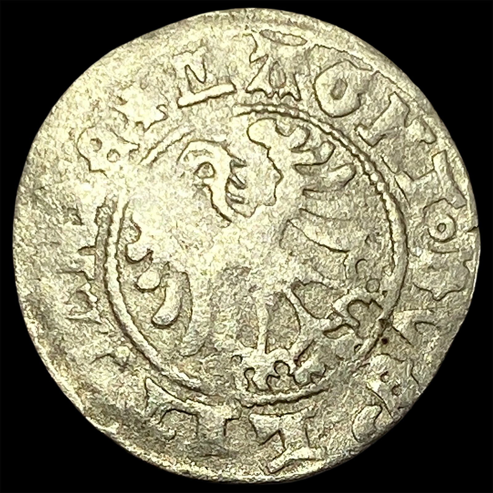 1500's-1600's Lithuania Silver Grosz CLOSELY UNCIRCULATED: 1500's-1600's Lithuania Silver Grosz CLOSELY UNCIRCULATED