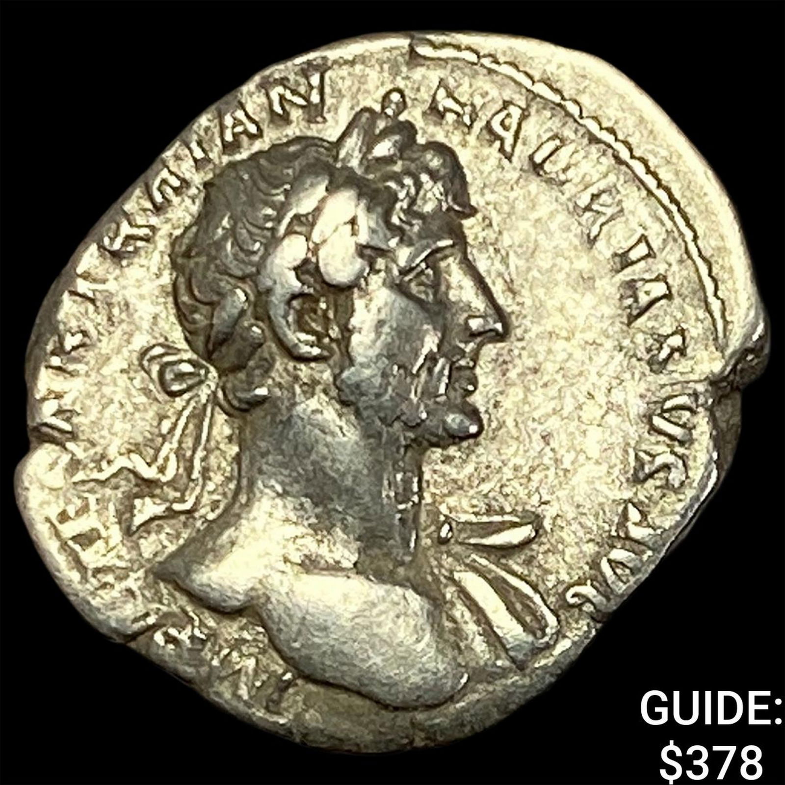 Roman Hadrian, 117-138 AD Silver Denarius CLOSELY UNCIRCULATED (1 of 2)