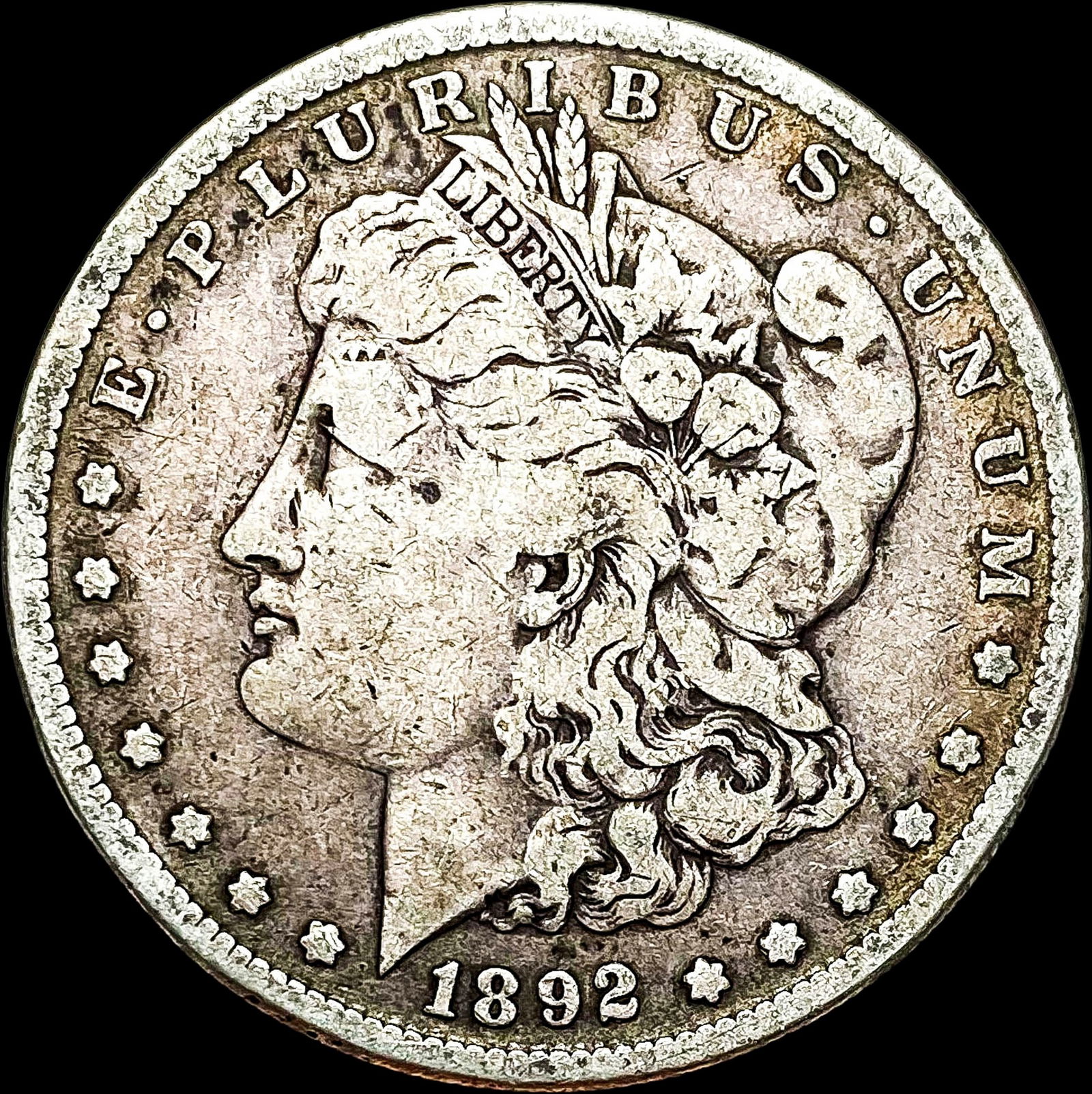 1892-S Silver Morgan Dollar LIGHTLY CIRCULATED (1 of 2)