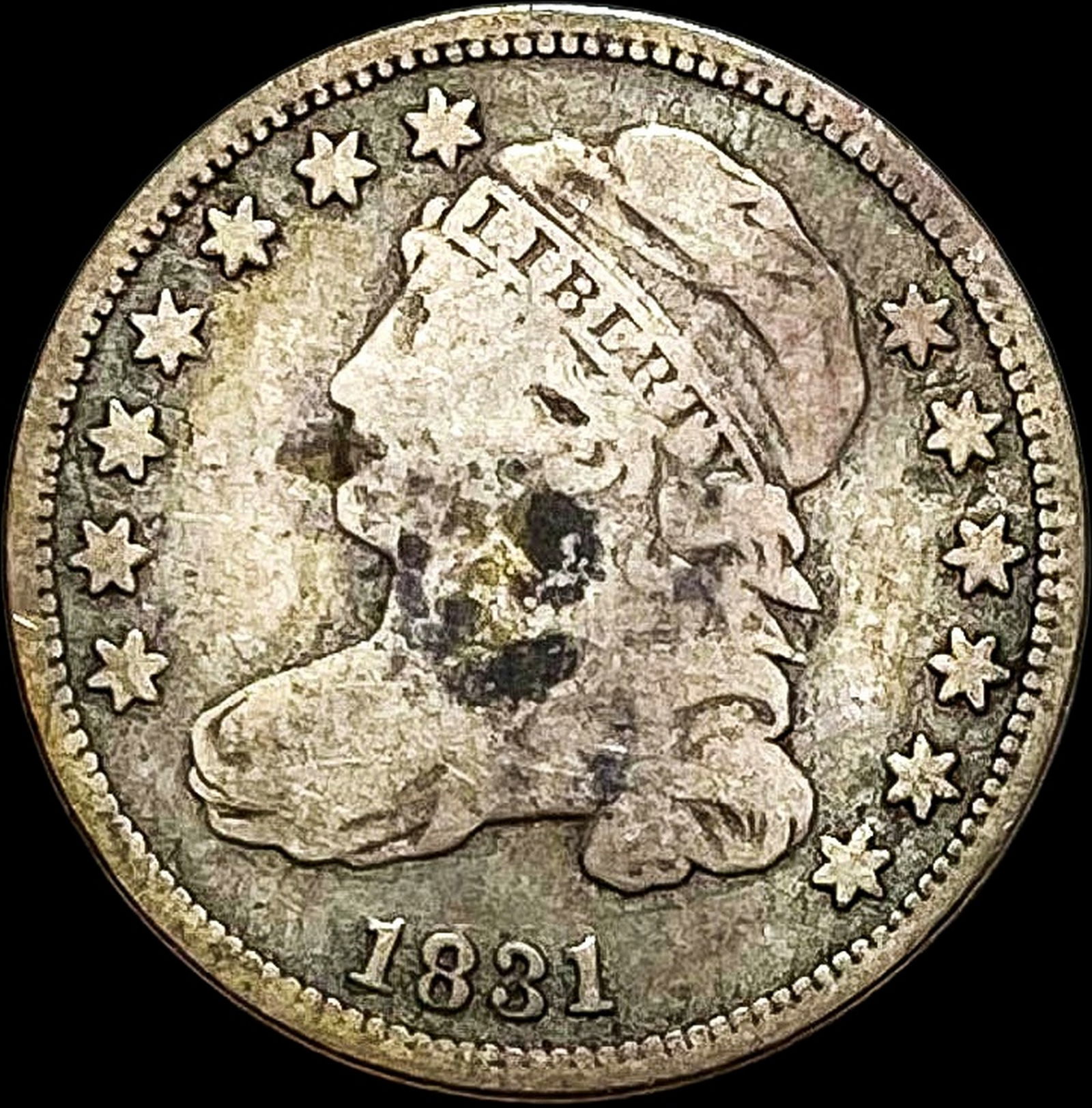 1831 Capped Bust Dime NICELY CIRCULATED (1 of 2)