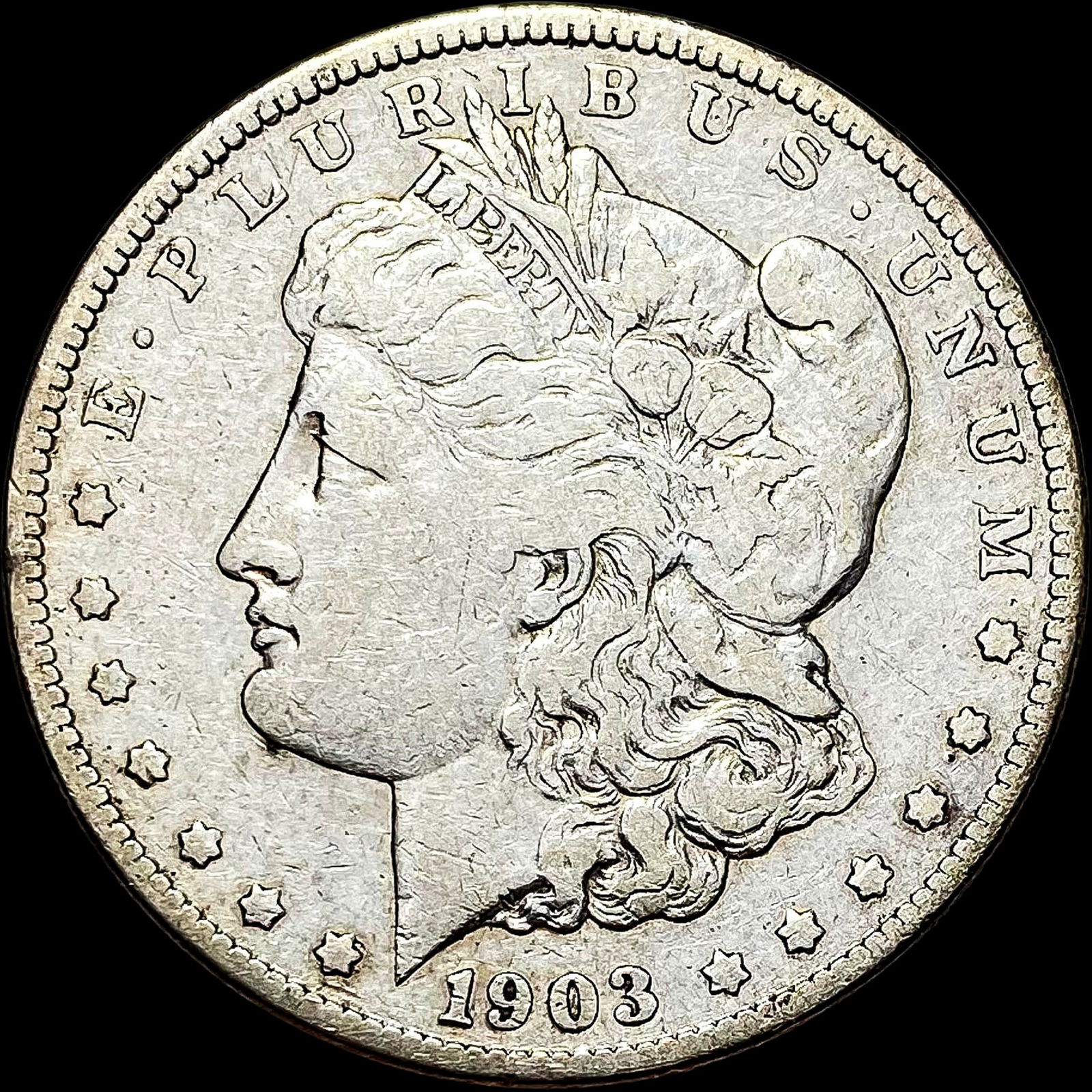 1903-S Silver Morgan Dollar NICELY CIRCULATED (1 of 2)
