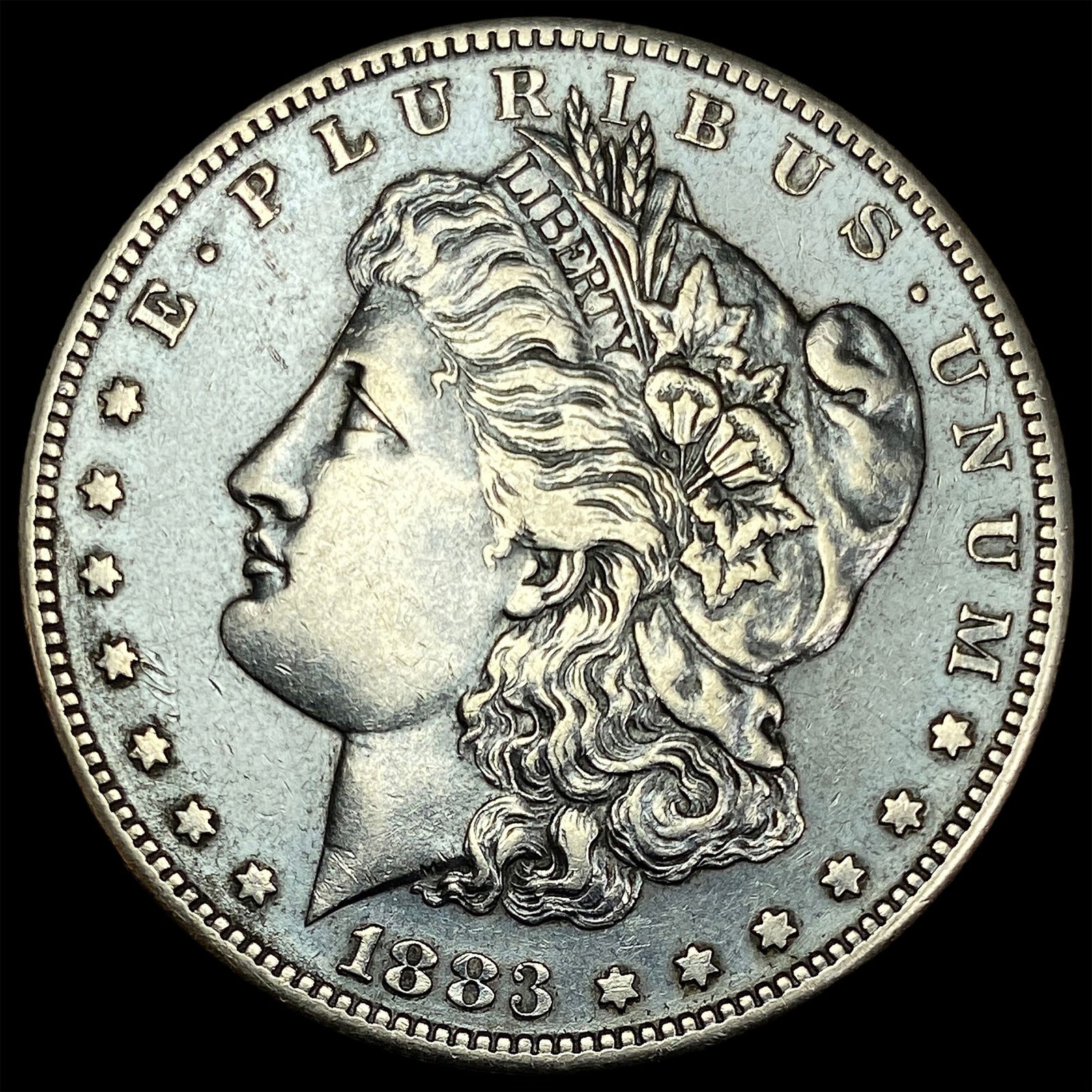 1883-S Silver Morgan Dollar NEARLY  UNCIRCULATED (1 of 2)