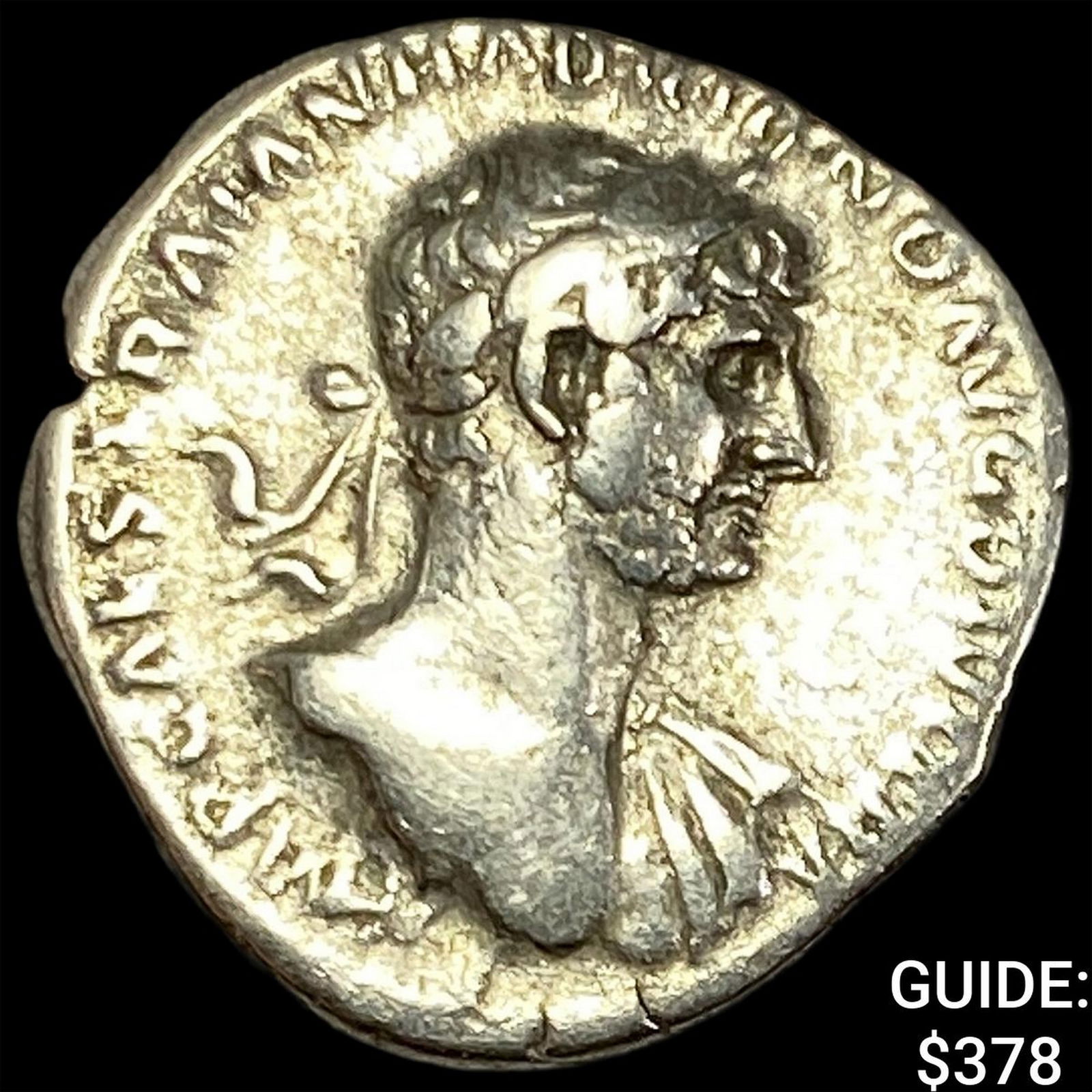 Roman Hadrian 117-138 AD SIlver Denarius CLOSELY UNCIRCULATED (1 of 2)