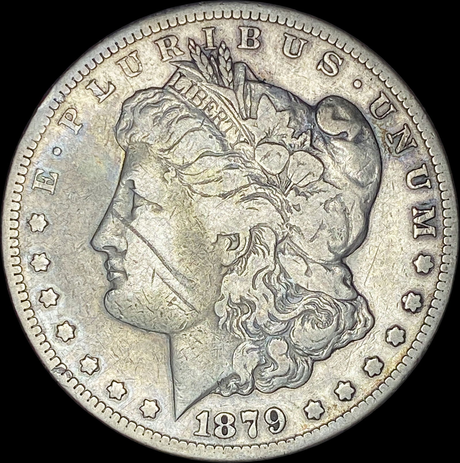 1879-CC Silver Morgan Dollar NICELY  CIRCULATED (1 of 2)