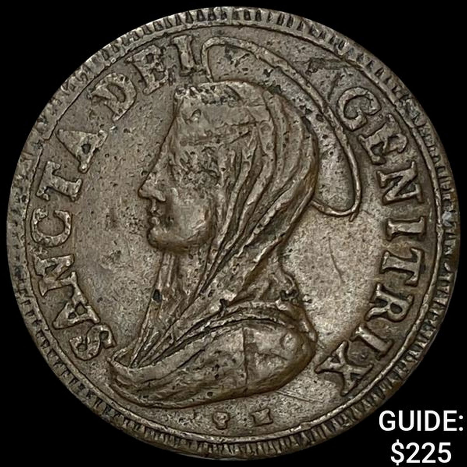 1797 Papal States Copper 5 Baocchi Pius VI CLOSELY UNCIRCULATED (1 of 2)