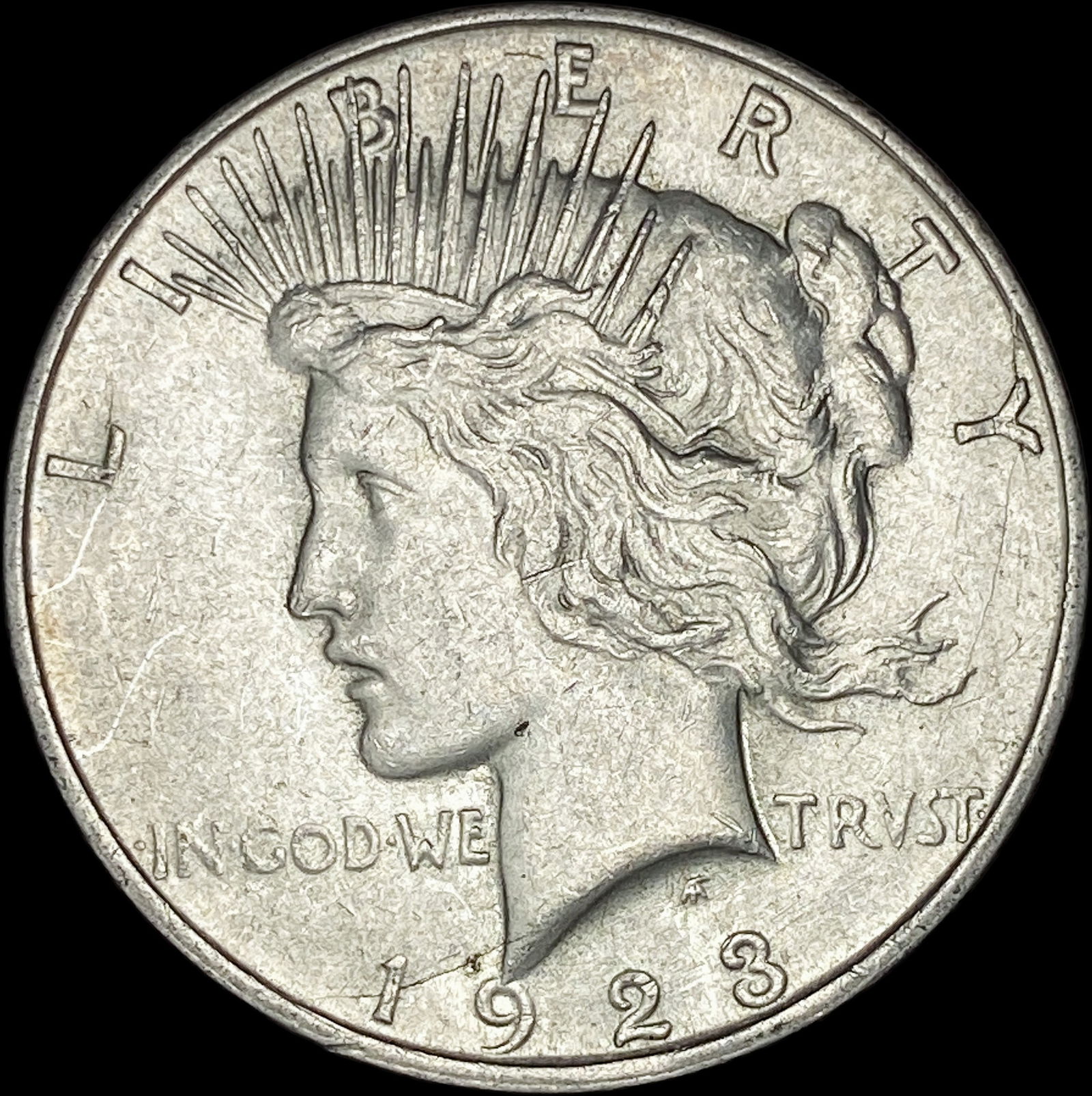 1923-D Silver Peace Dollar UNCIRCULATED (1 of 2)