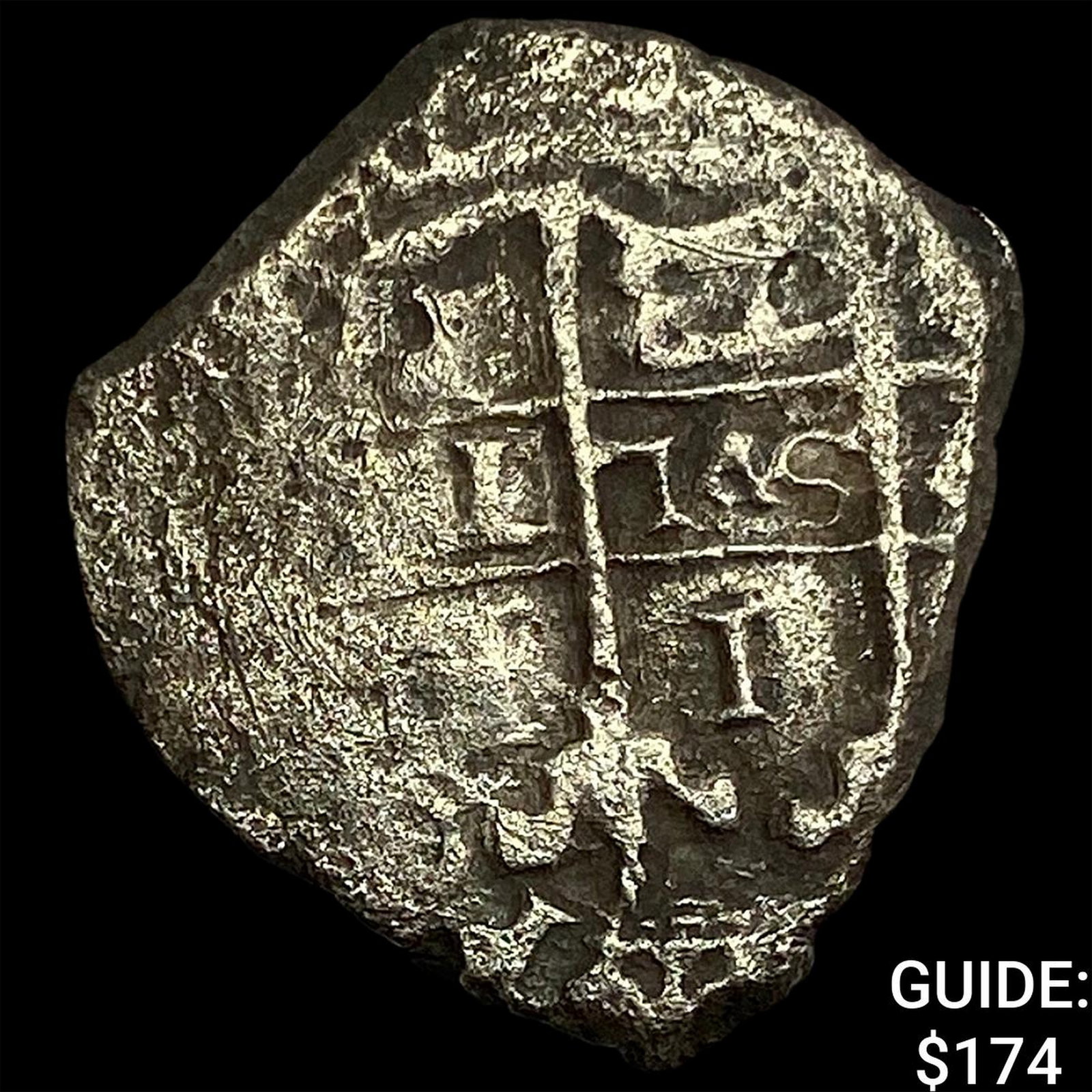 1500's-1600's Spanish Colonial Silver Reales Cob NEARLY UNCIRCULATED: 1500's-1600's Spanish Colonial Silver Reales Cob NEARLY UNCIRCULATED