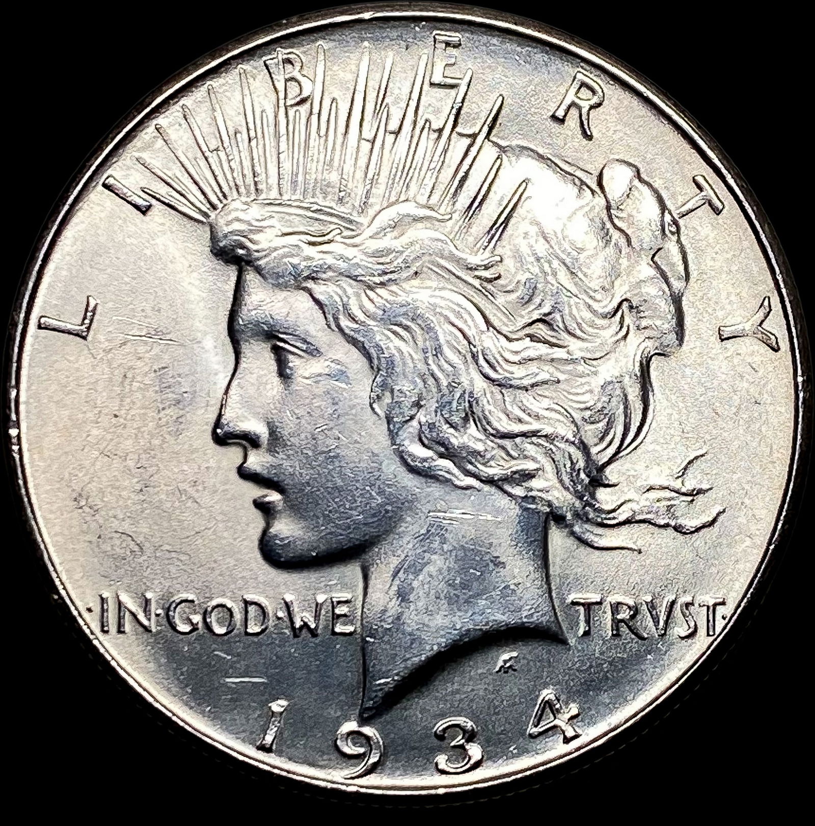 1934-D Silver Peace Dollar UNCIRCULATED (1 of 2)