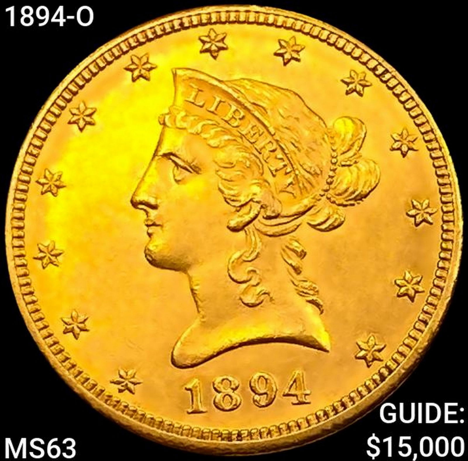 1894-O $10 Gold Eagle CHOICE BU (1 of 2)