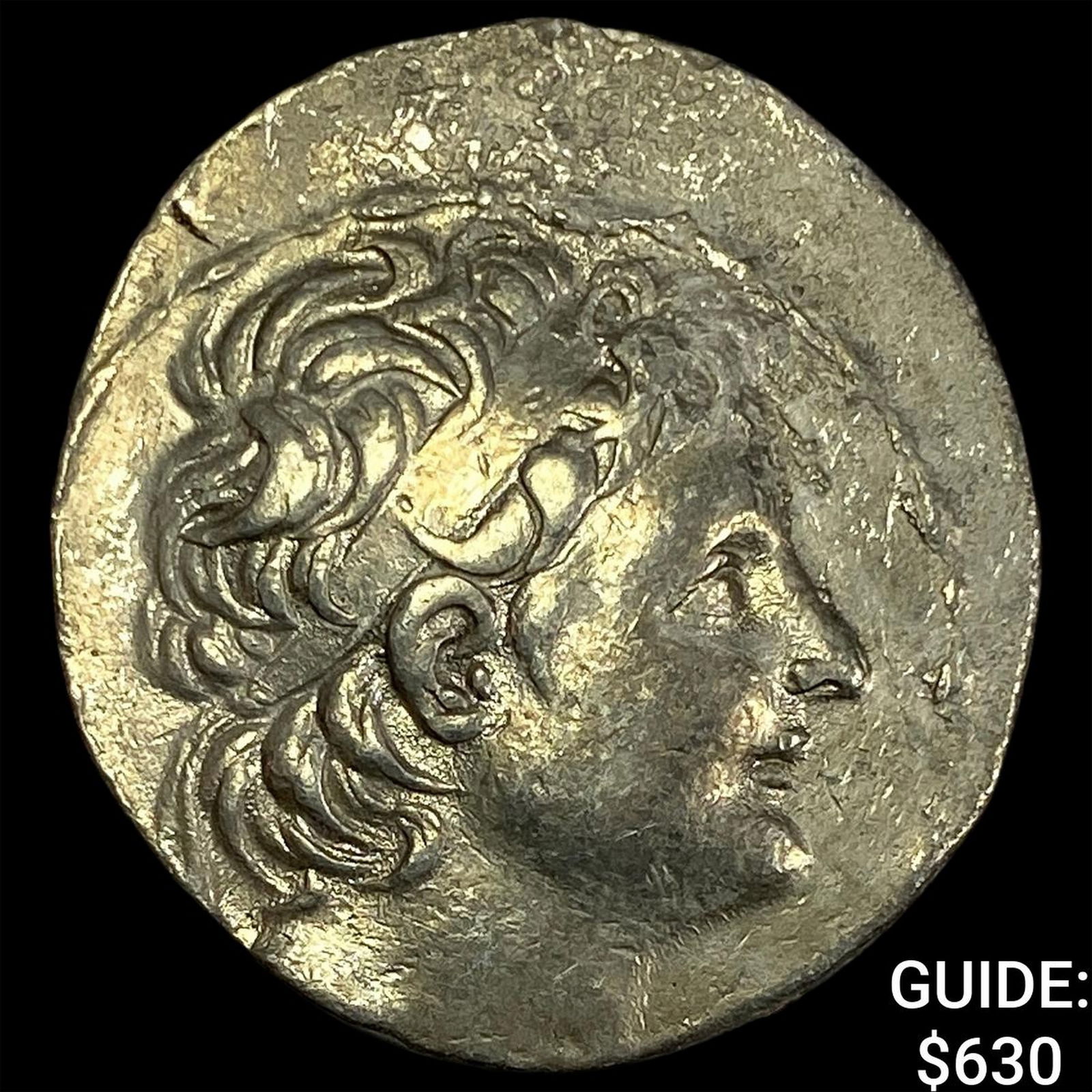Seleukid Alexander II 128-122 BC Silver Tetradrachm CLOSELY UNCIRCULATED (1 of 2)